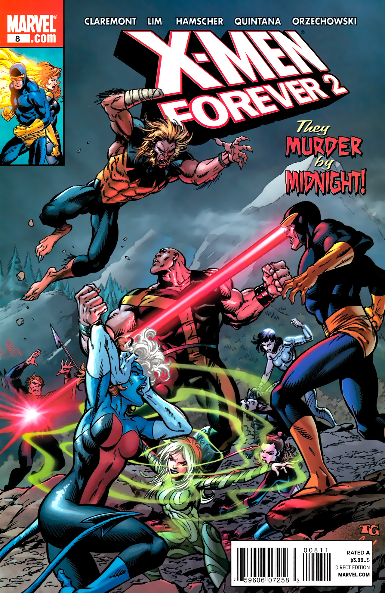 Read online X-Men Forever 2 comic -  Issue #8 - 1