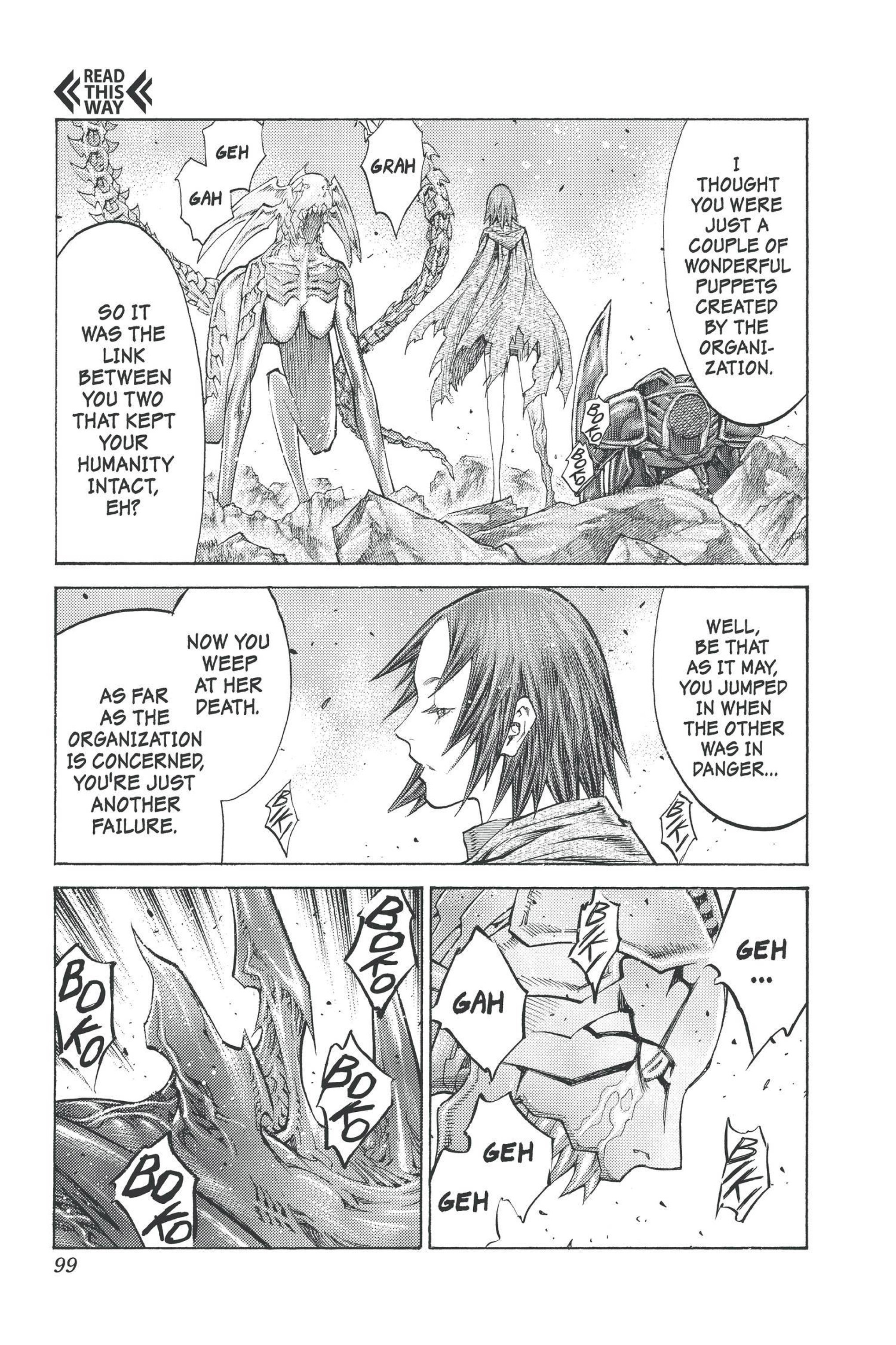Read online Claymore comic -  Issue #18 - 90