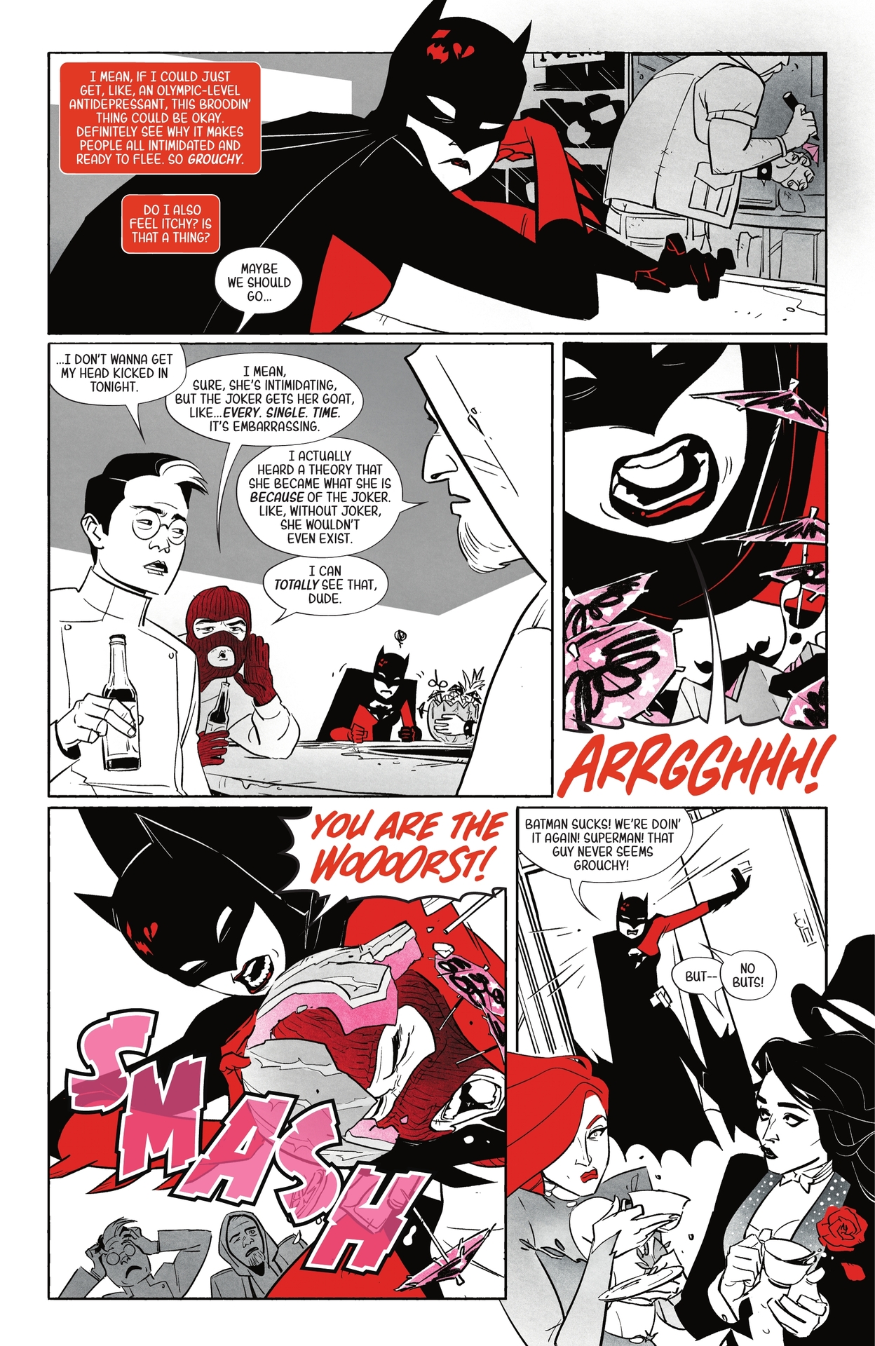 Read online Harley Quinn: Black   White   Redder comic -  Issue #2 - 10