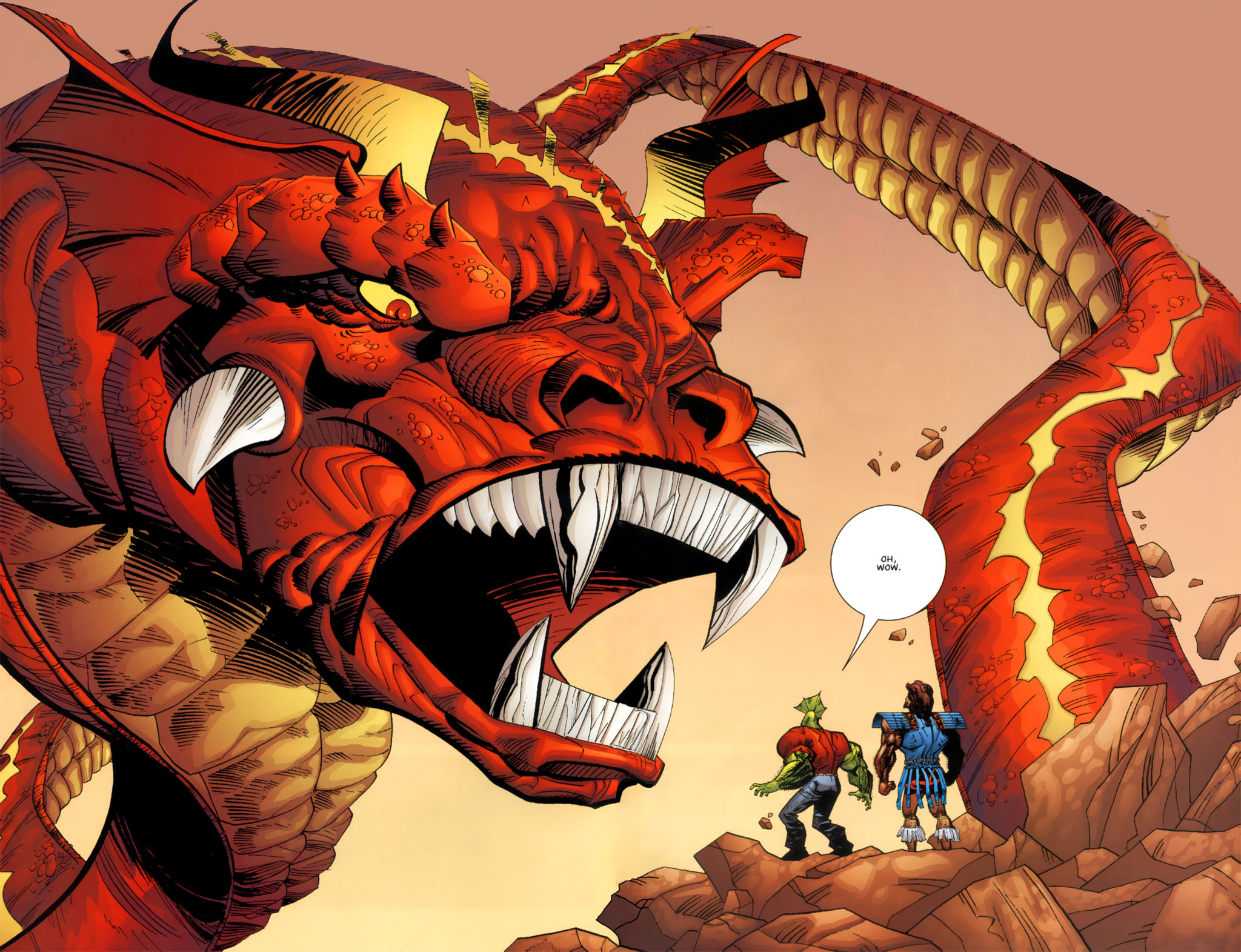 Read online Savage Dragon: God War comic -  Issue #2 - 21