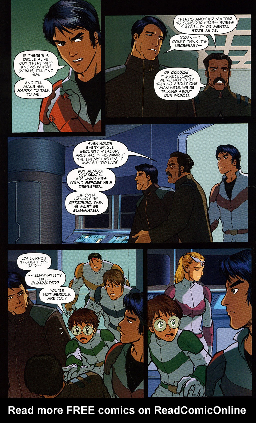 Read online Voltron: Defender of the Universe comic -  Issue #7 - 7