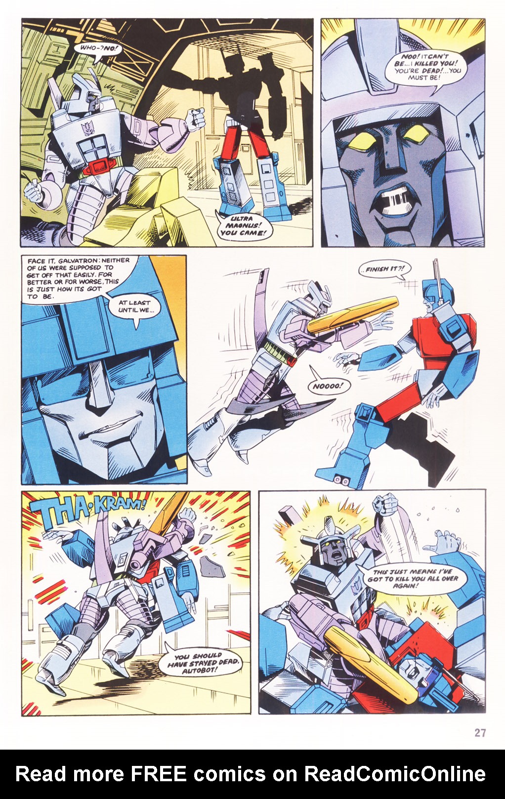 Read online The Transformers Annual comic -  Issue #1987 - 22