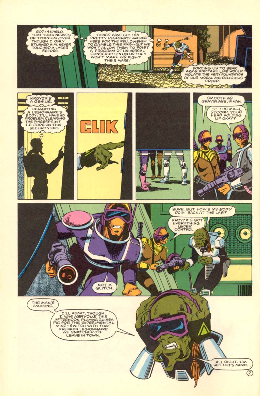 Read online Alien Legion comic -  Issue #3 - 4