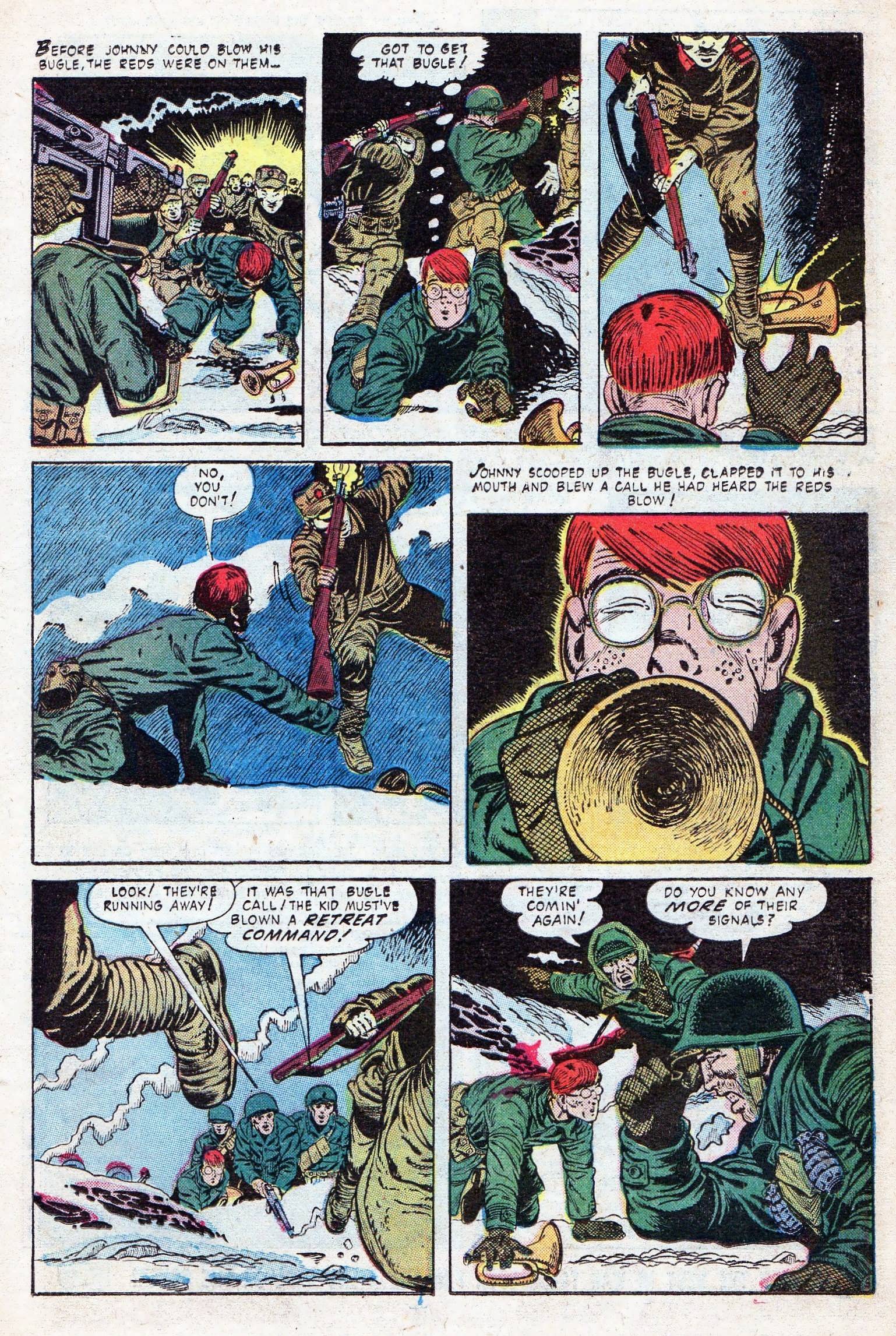 Read online Marines in Action comic -  Issue #3 - 15