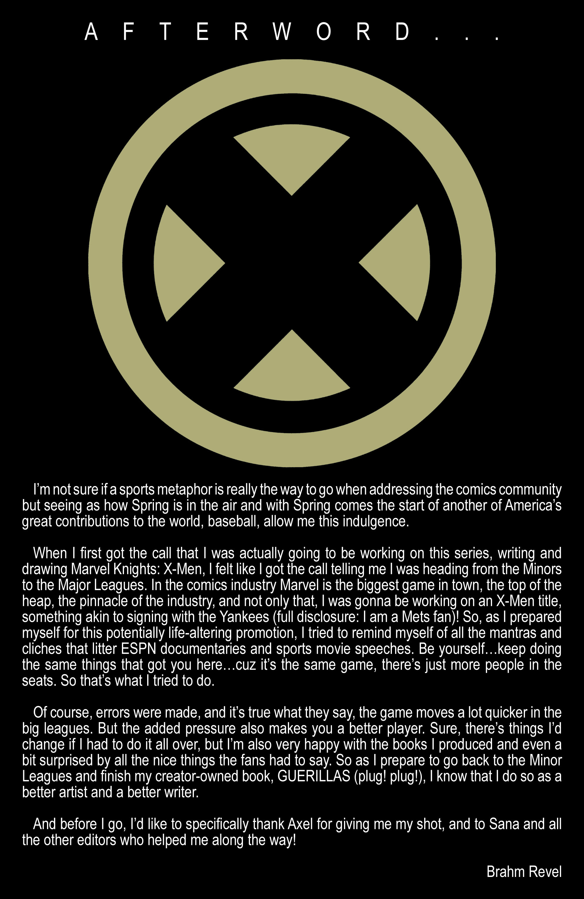 Read online Marvel Knights: X-Men comic -  Issue #5 - 17