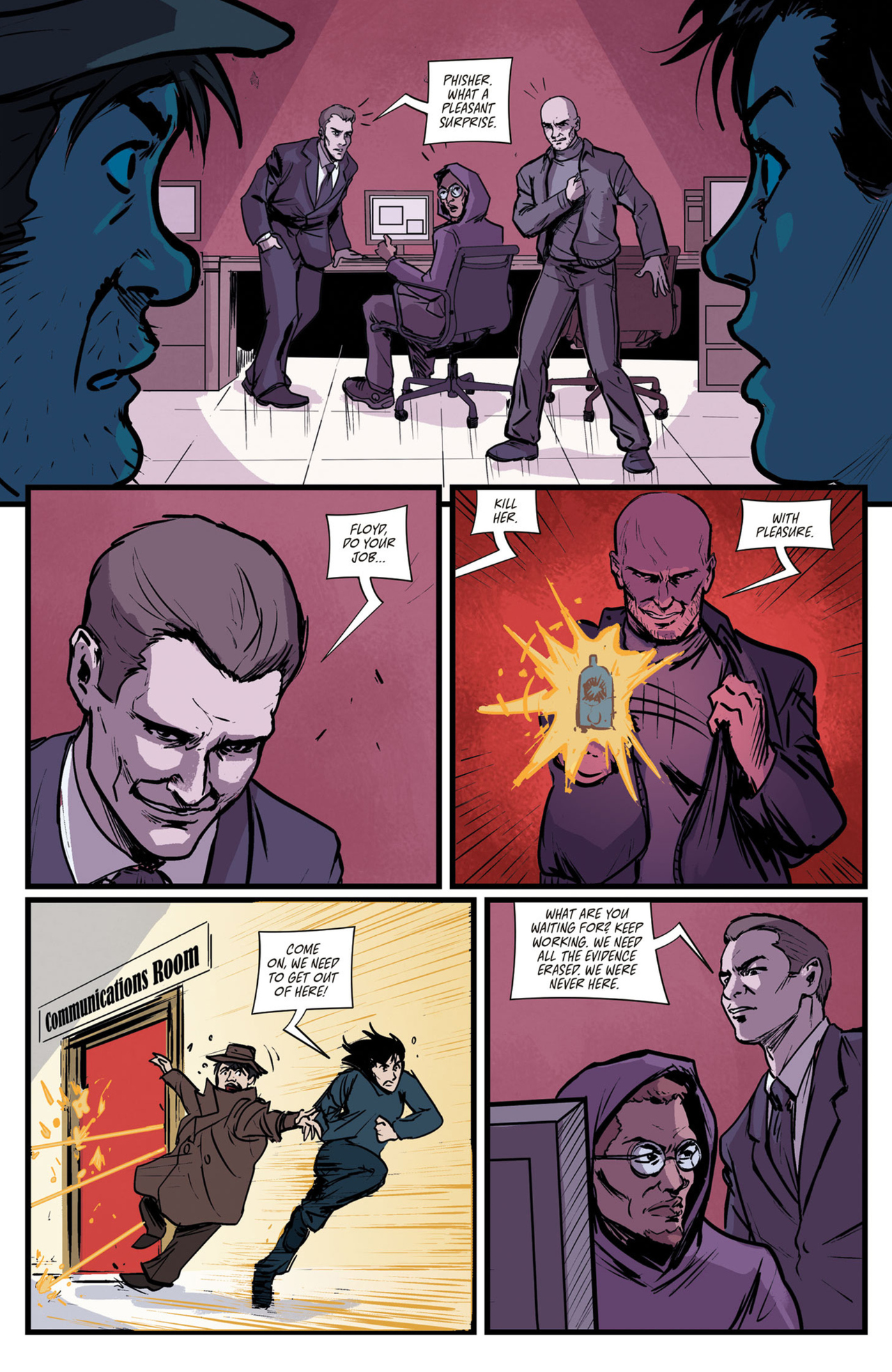 Read online Zero Day Threat comic -  Issue #5 - 7