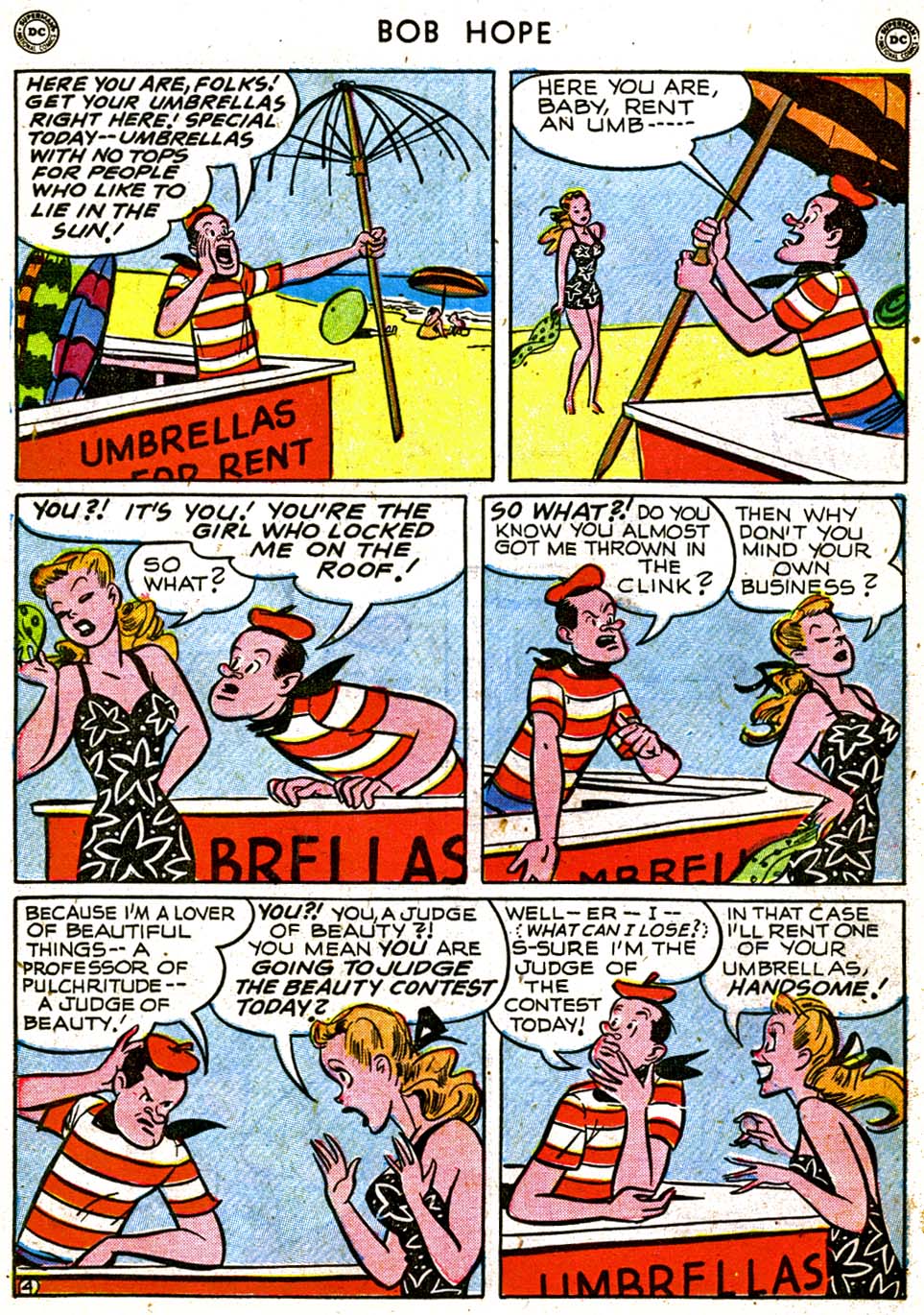 Read online The Adventures of Bob Hope comic -  Issue #3 - 18