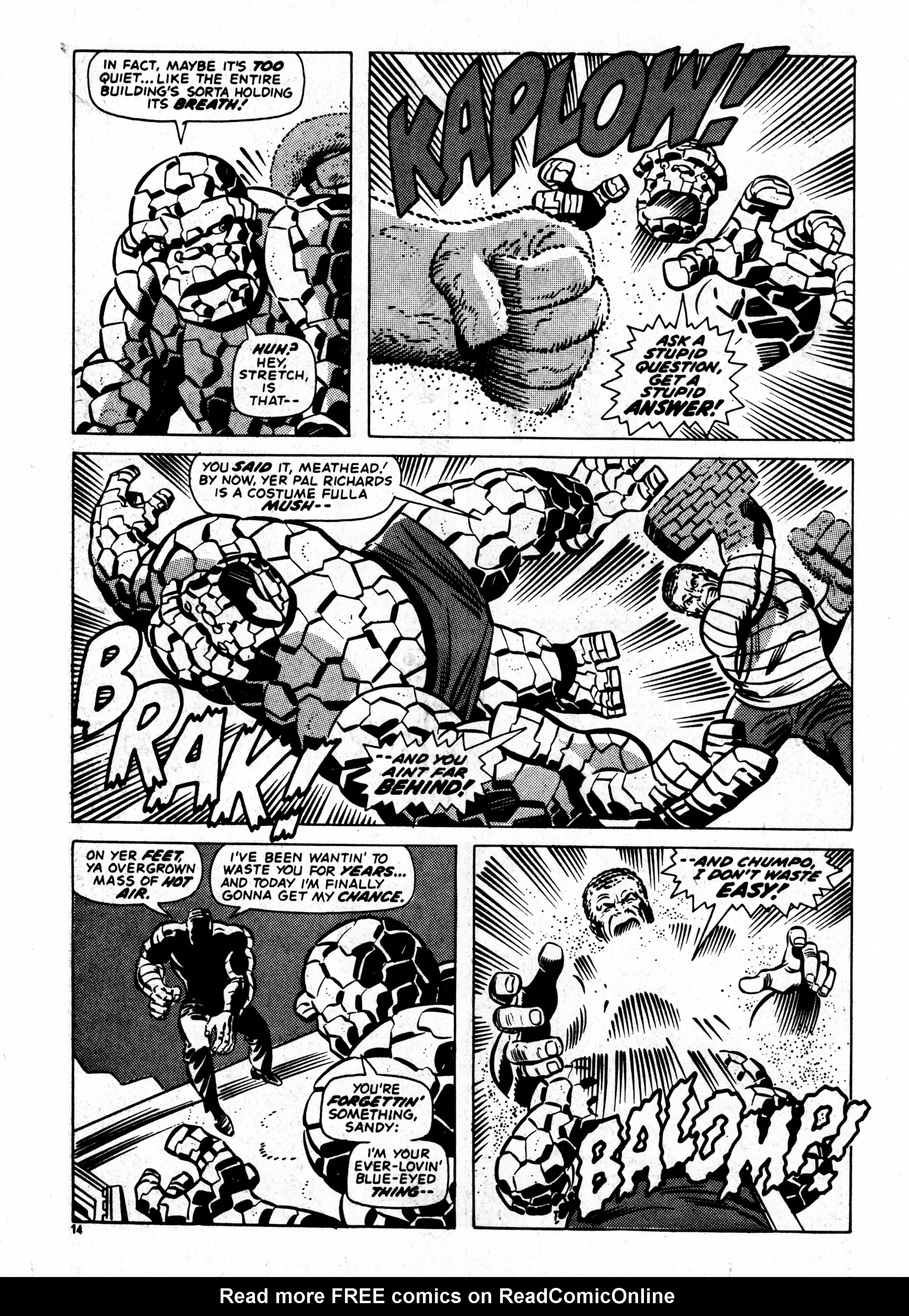 Read online Fantastic Four (1982) comic -  Issue #16 - 14