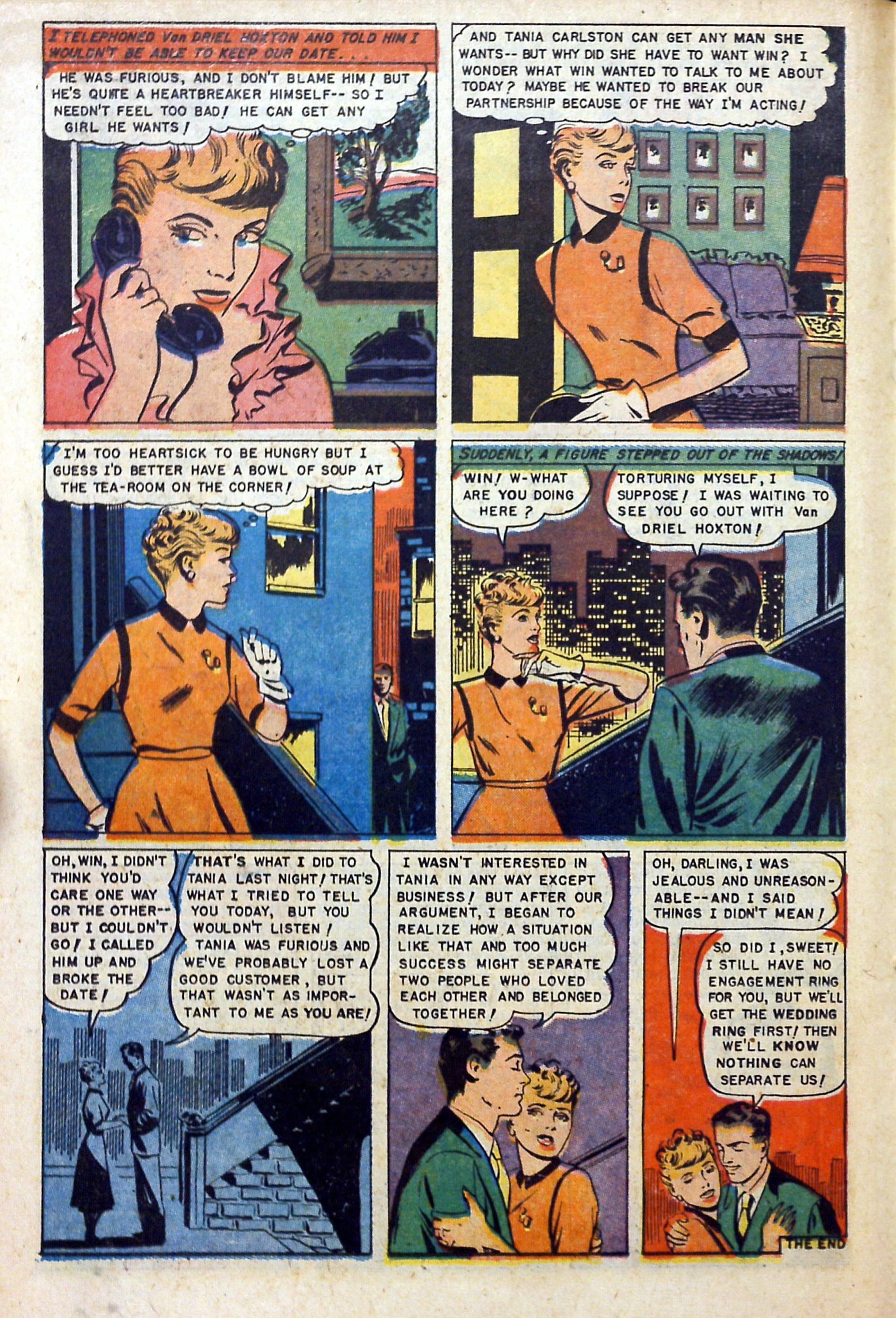 Read online Glamorous Romances comic -  Issue #62 - 18