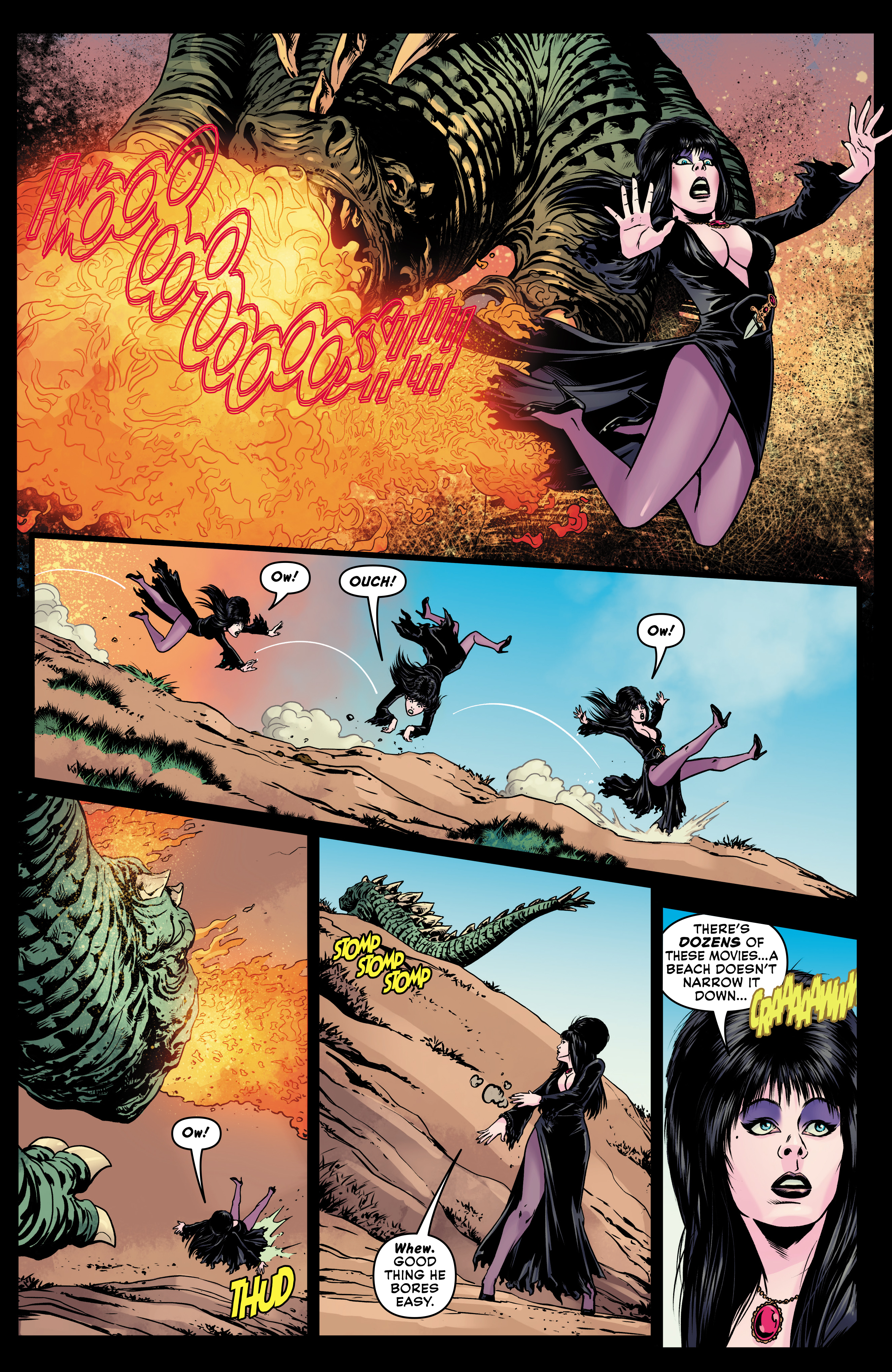 Read online Elvira in Monsterland comic -  Issue #4 - 7