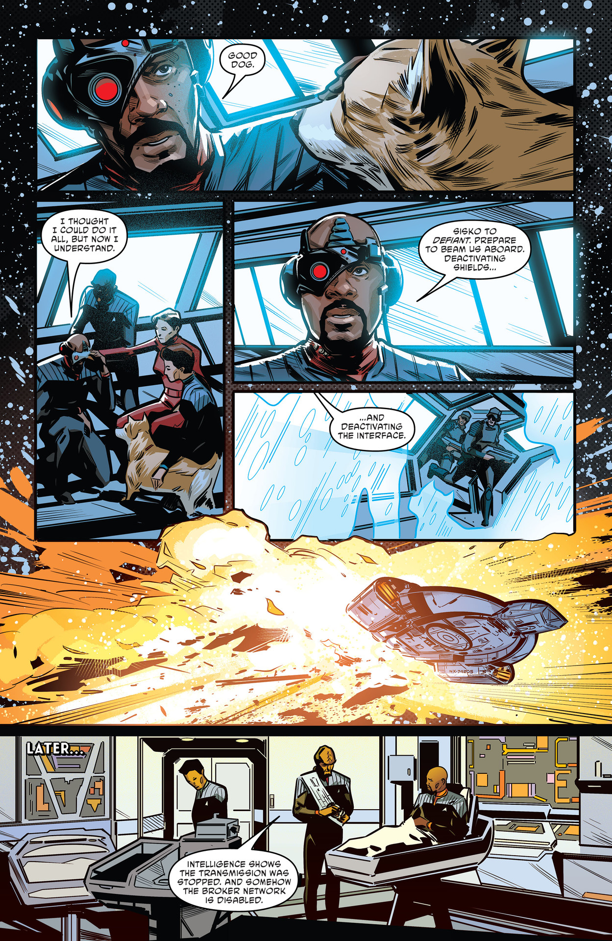 Read online Star Trek: Deep Space Nine - The Dog of War comic -  Issue #5 - 16