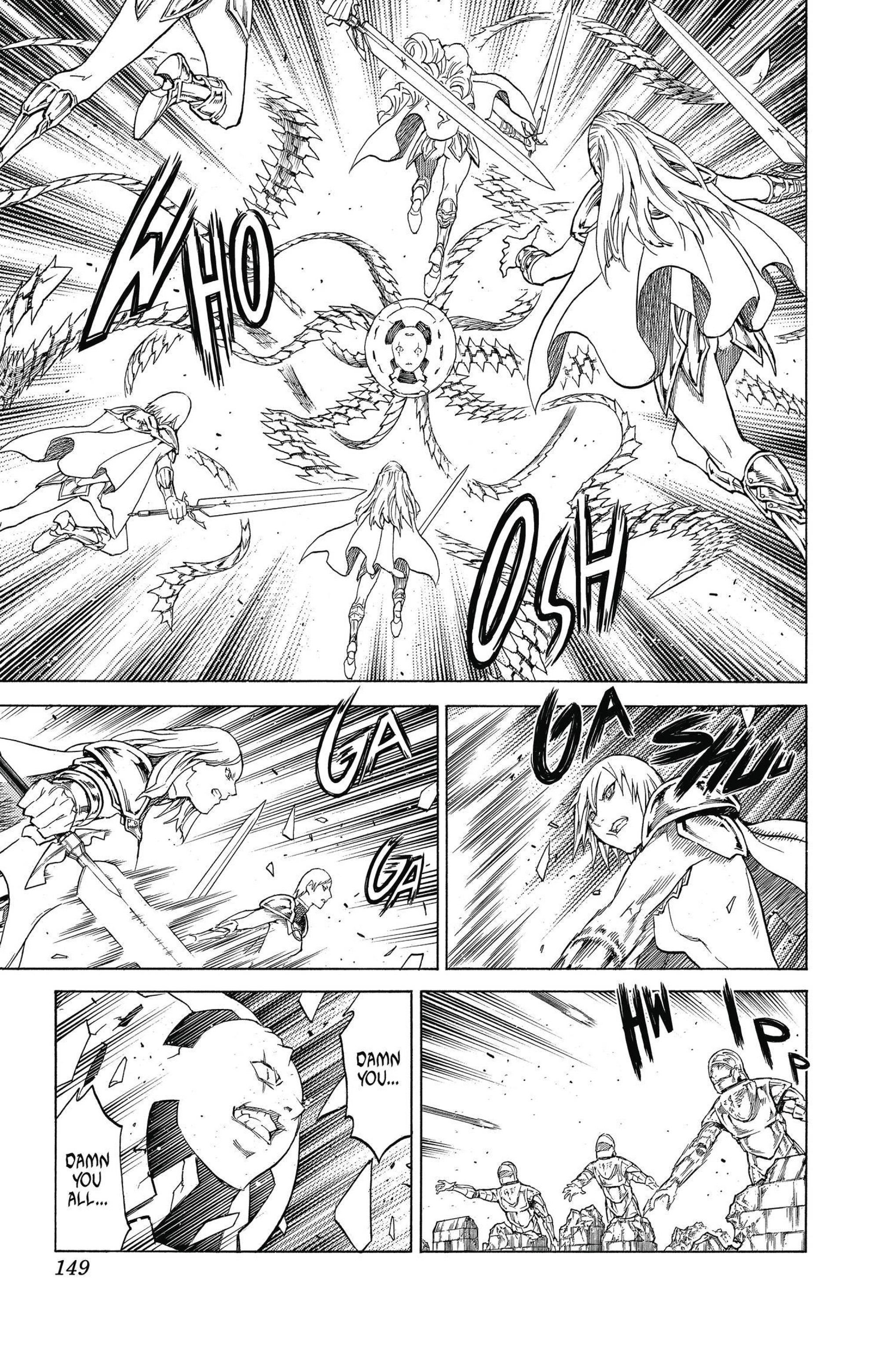 Read online Claymore comic -  Issue #25 - 133