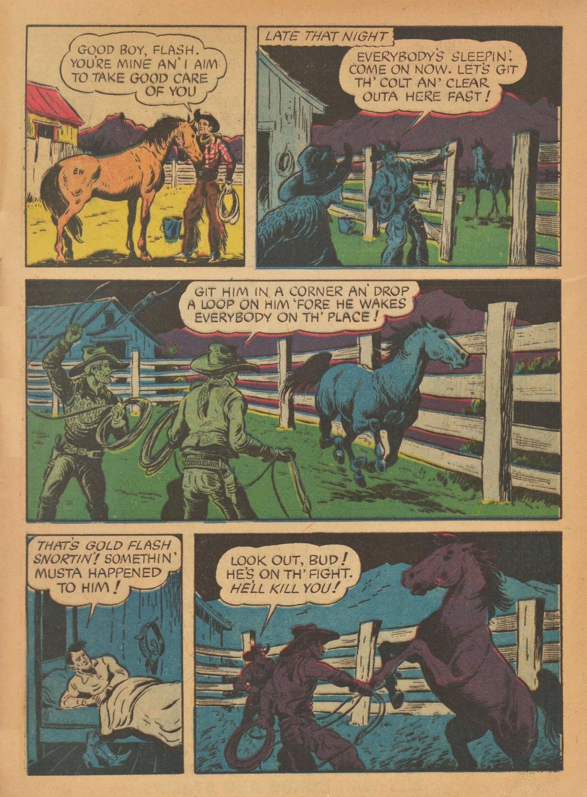 Read online Gene Autry Comics comic -  Issue #6 - 65