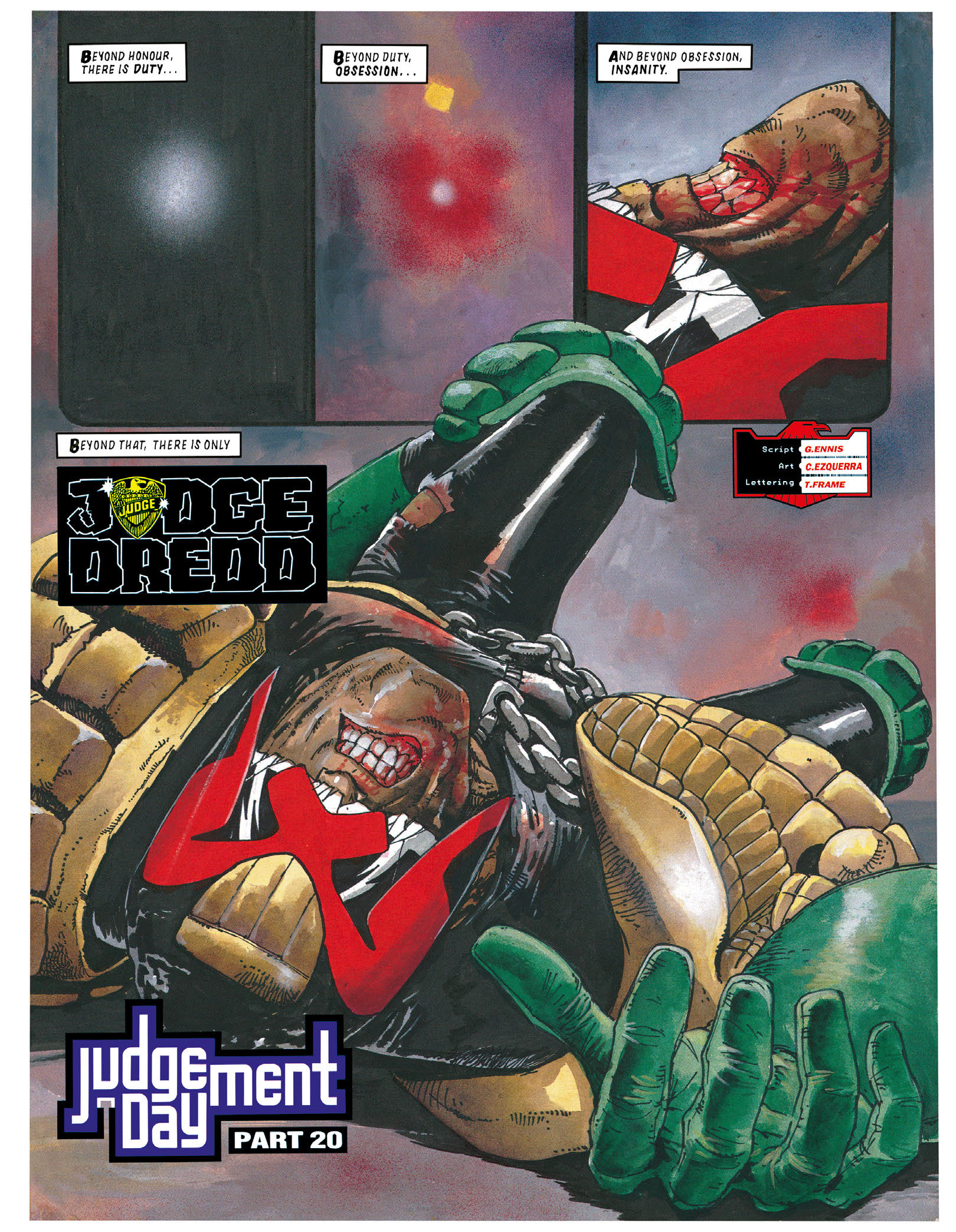 Read online Essential Judge Dredd: Judgement Day comic -  Issue # TPB - 149