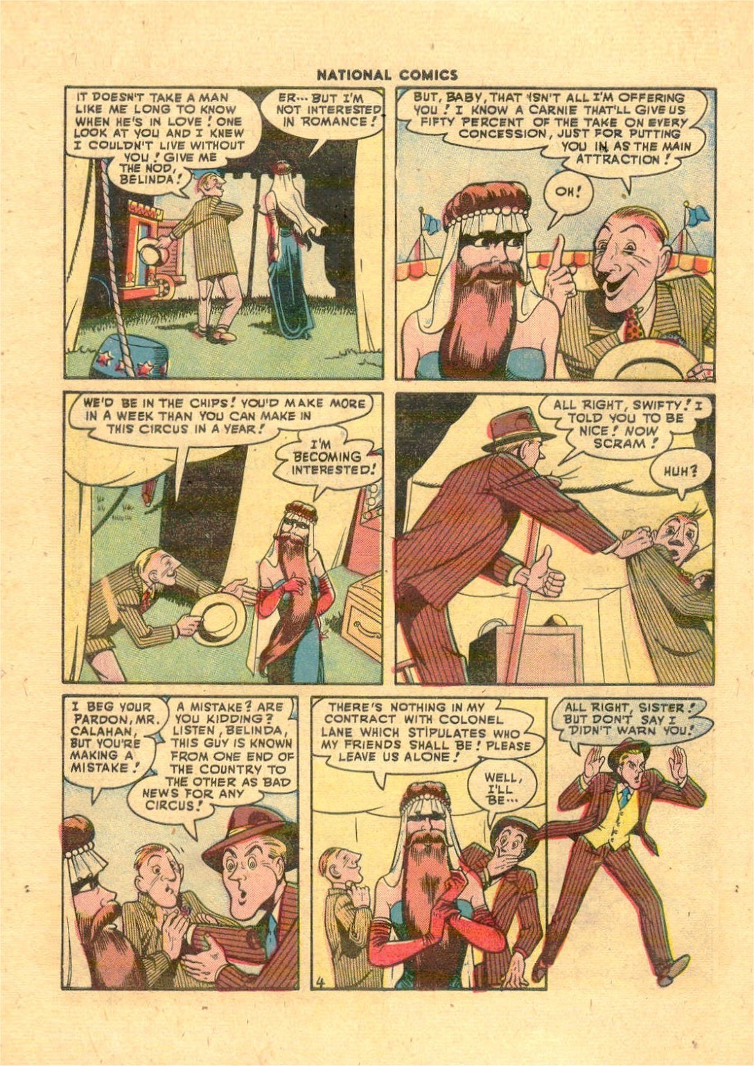 Read online National Comics comic -  Issue #63 - 7