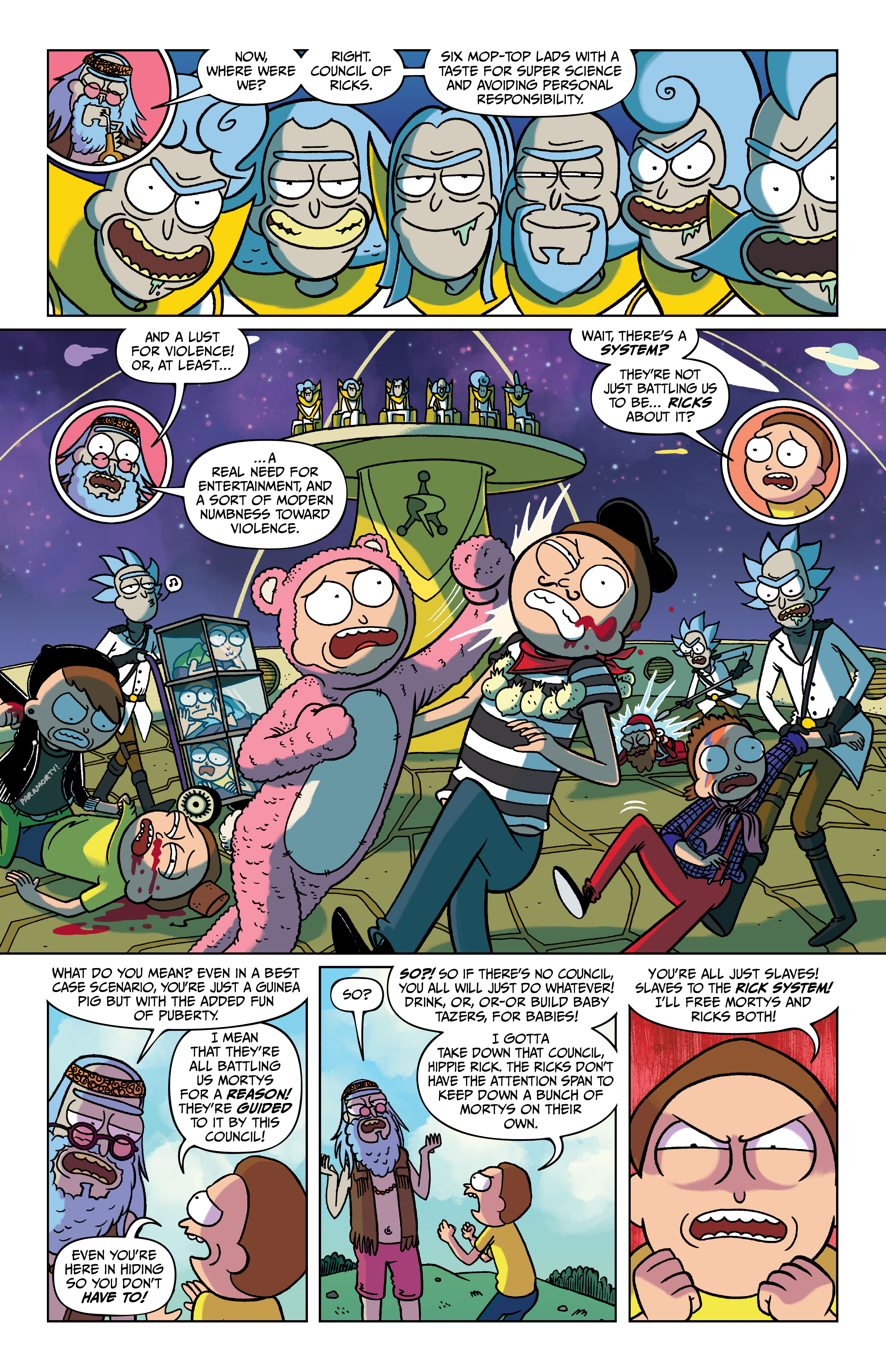 Read online Rick and Morty Deluxe Edition comic -  Issue # TPB 4 (Part 2) - 74