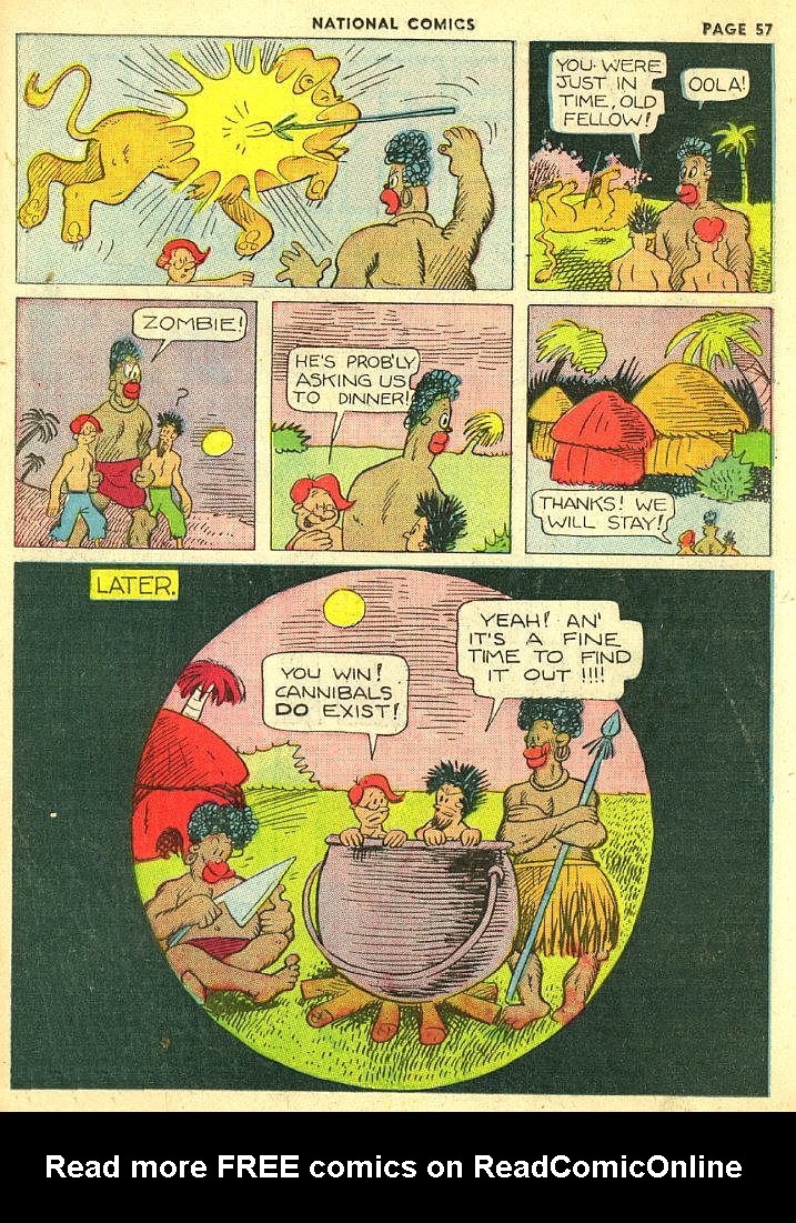 Read online National Comics comic -  Issue #6 - 59