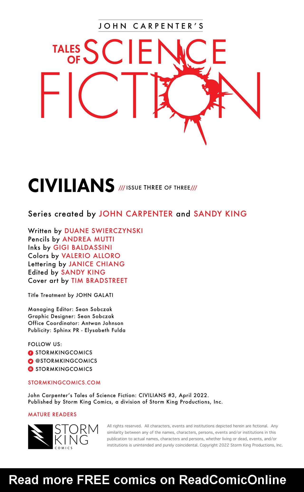 Read online John Carpenter's Tales Of Science Fiction: Civilians comic -  Issue #3 - 2