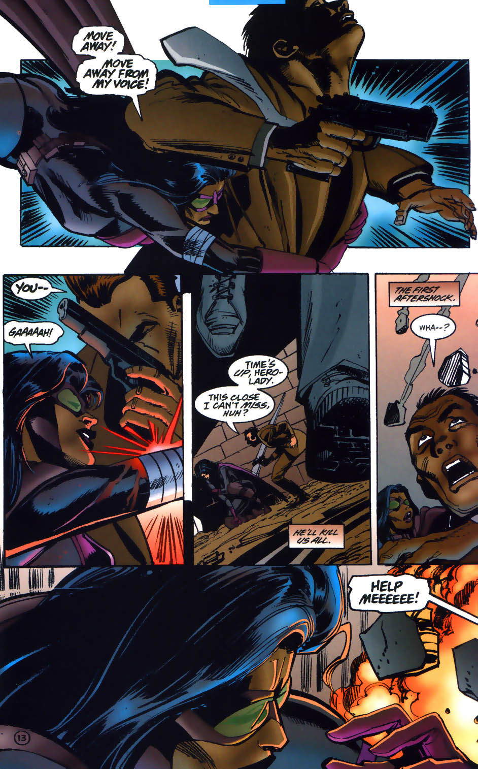 Read online Batman: Cataclysm comic -  Issue #6 - 13