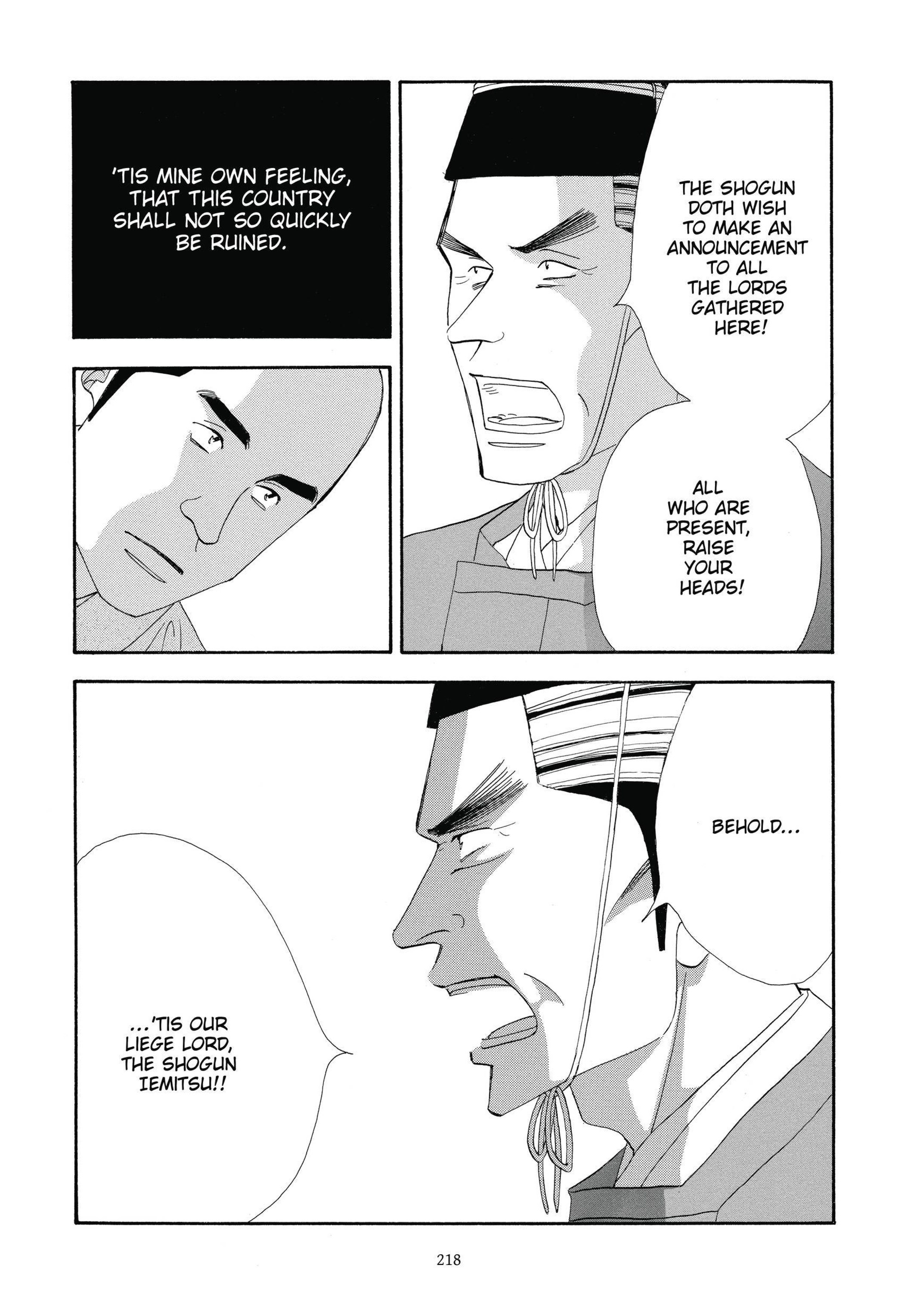 Read online Ōoku: The Inner Chambers comic -  Issue # TPB 3 - 218