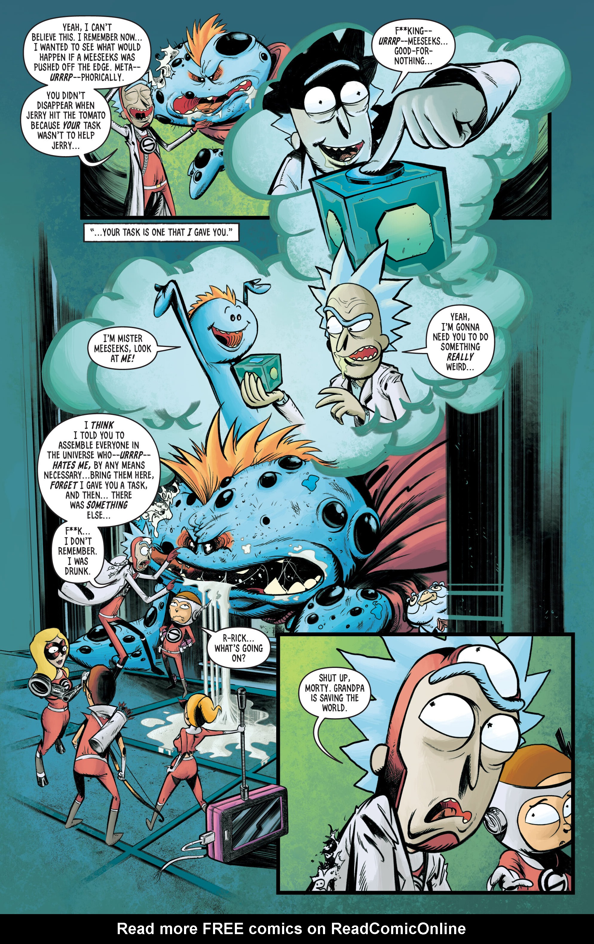 Read online Rick and Morty: Crisis on C-137 comic -  Issue # TPB - 79