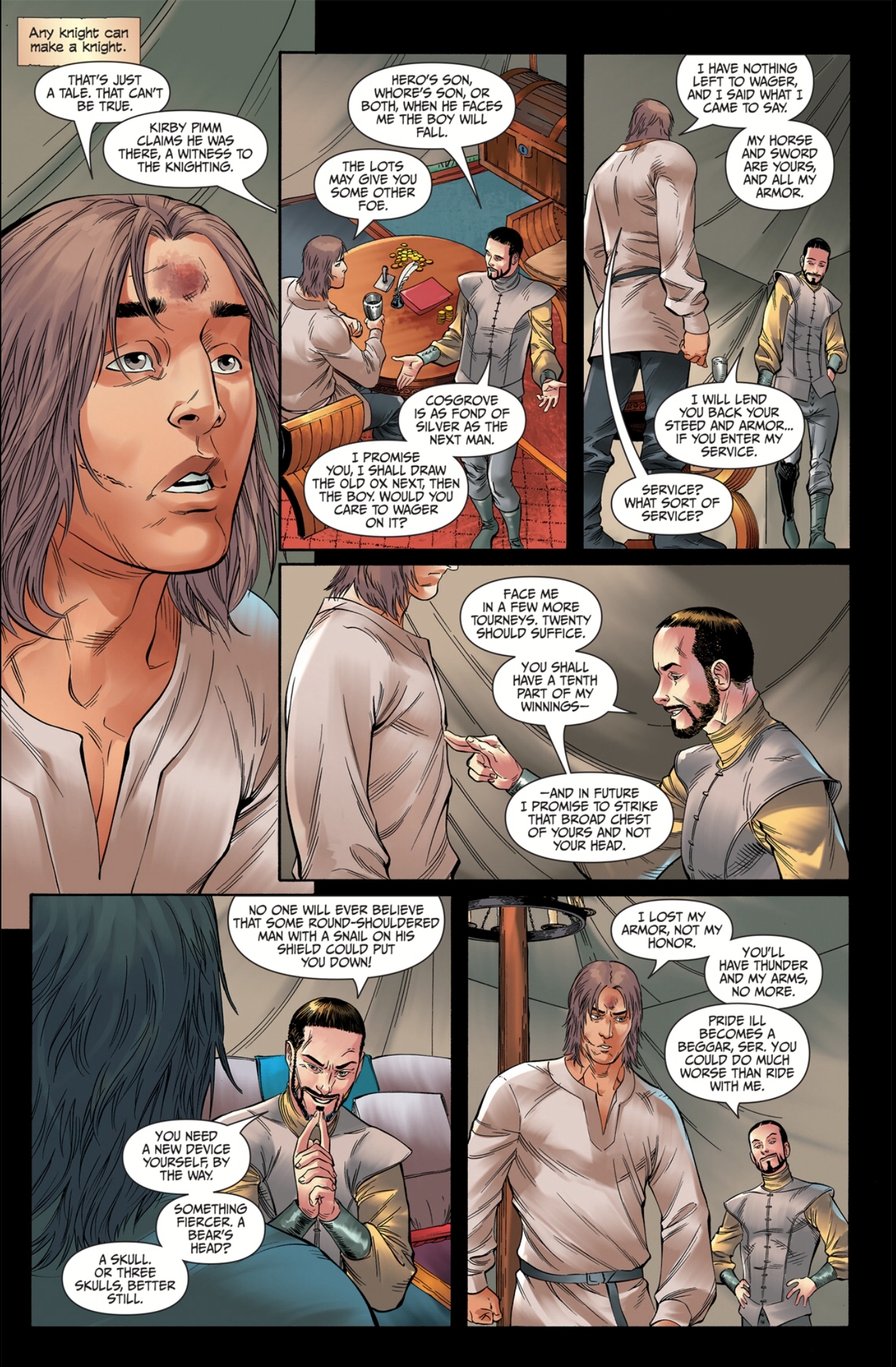 Read online Mystery Knight comic -  Issue # TPB - 78