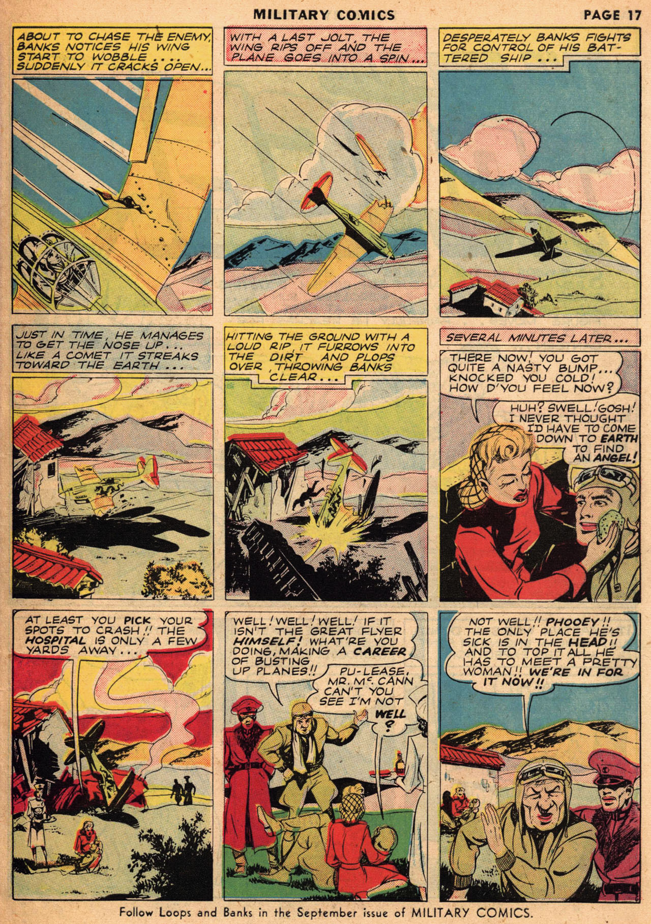Read online Military Comics comic -  Issue #1 - 19