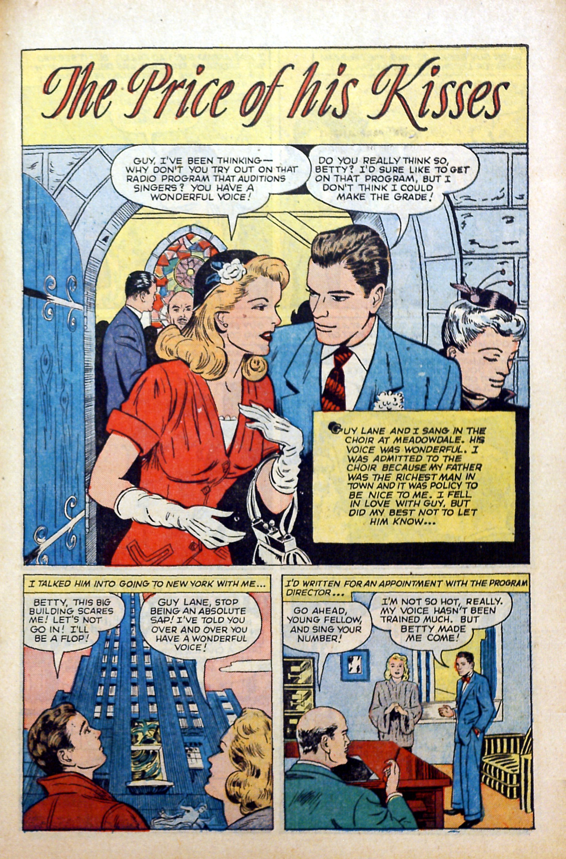 Read online Glamorous Romances comic -  Issue #53 - 27