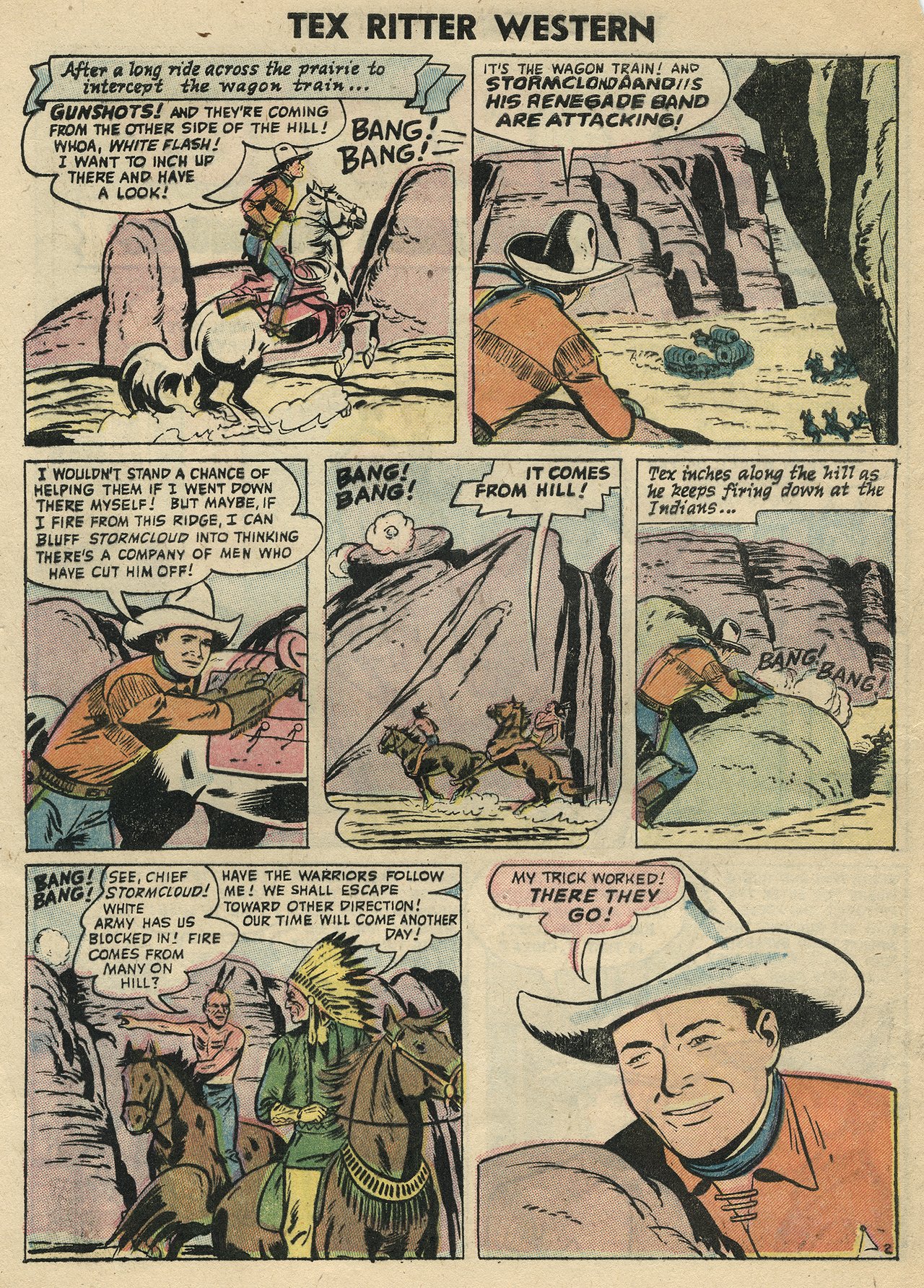 Read online Tex Ritter Western comic -  Issue #32 - 4
