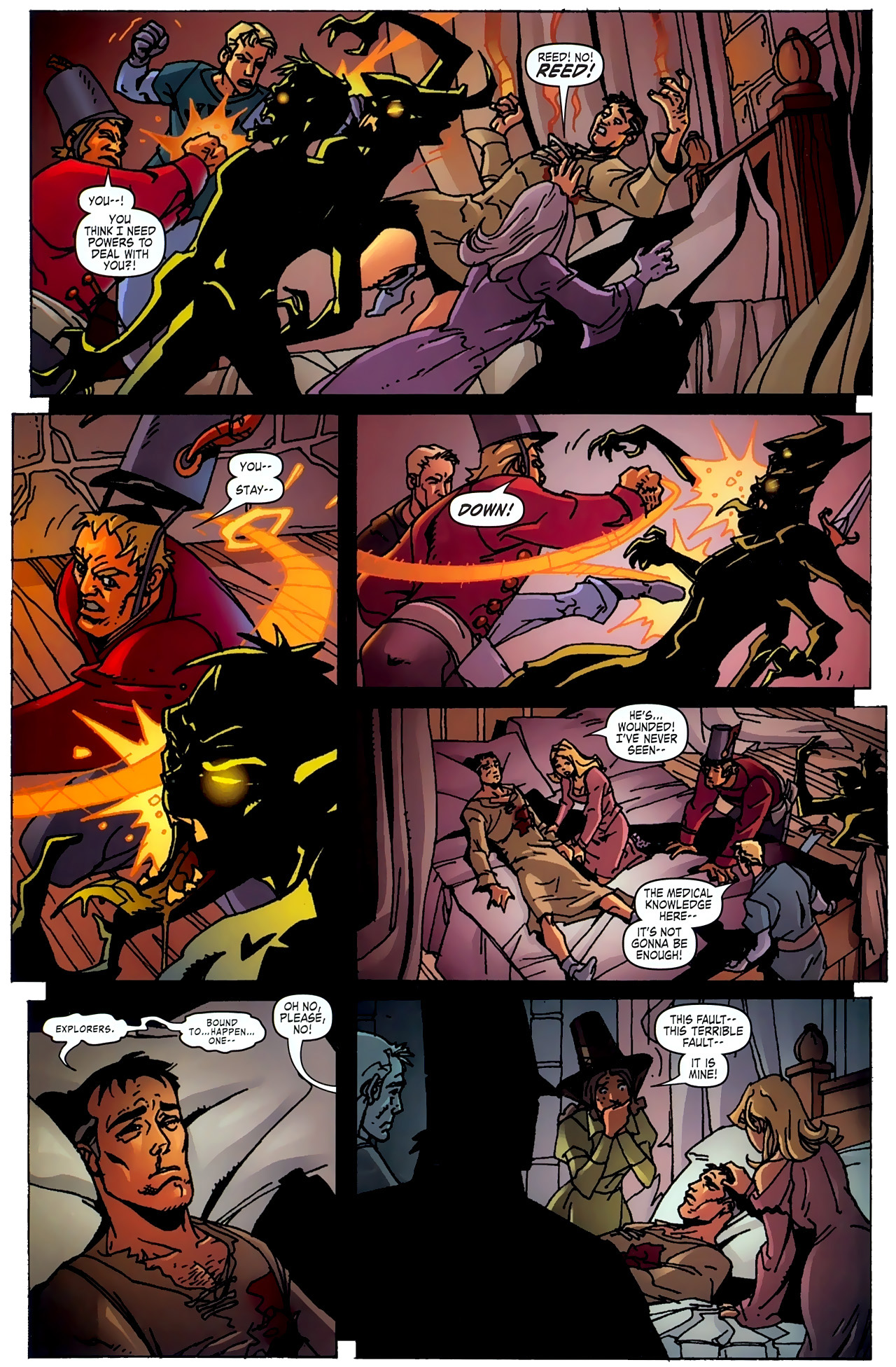 Read online Fantastic Four: True Story comic -  Issue #3 - 8