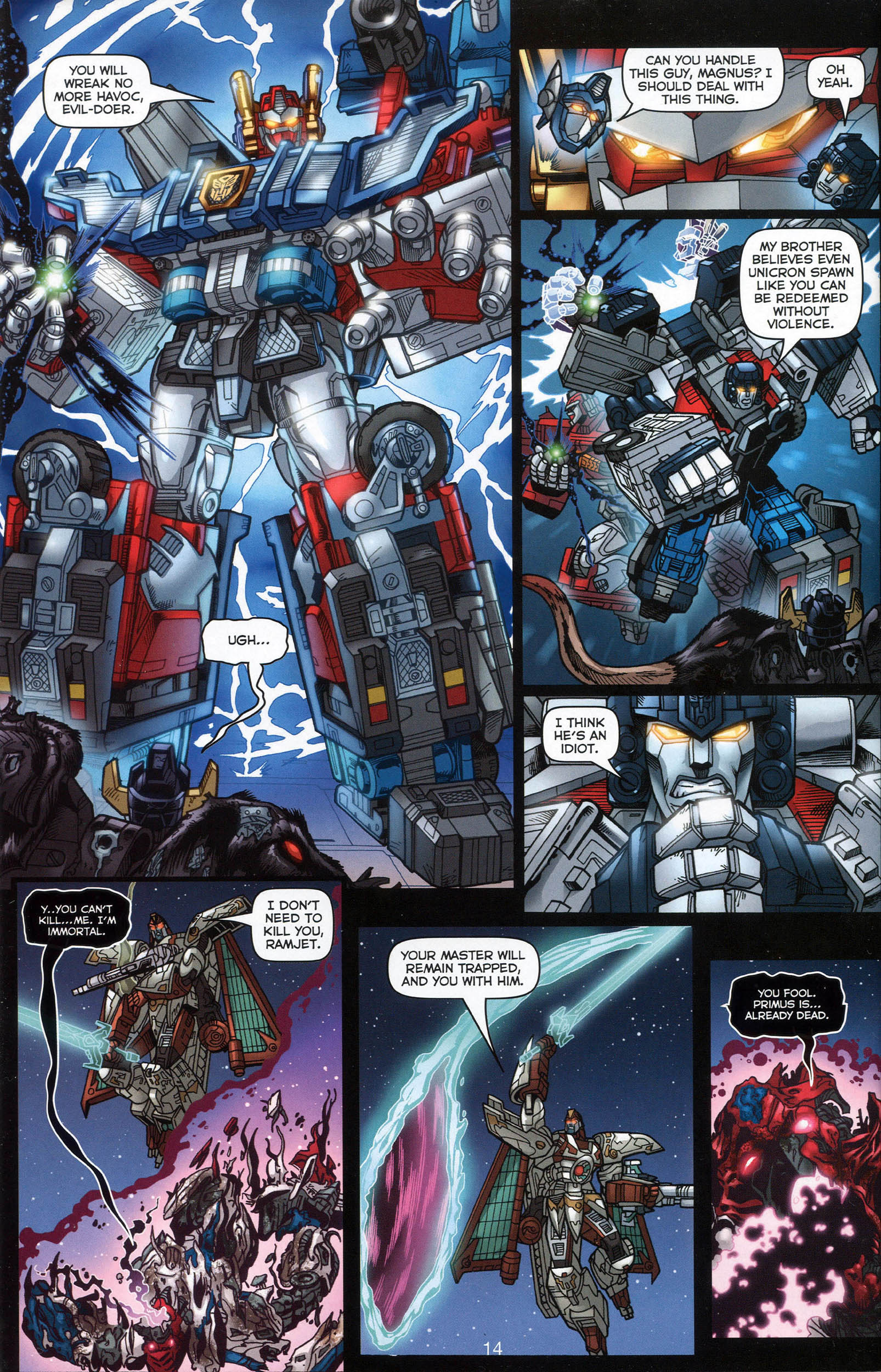 Read online Transformers: Collectors' Club comic -  Issue #7 - 14