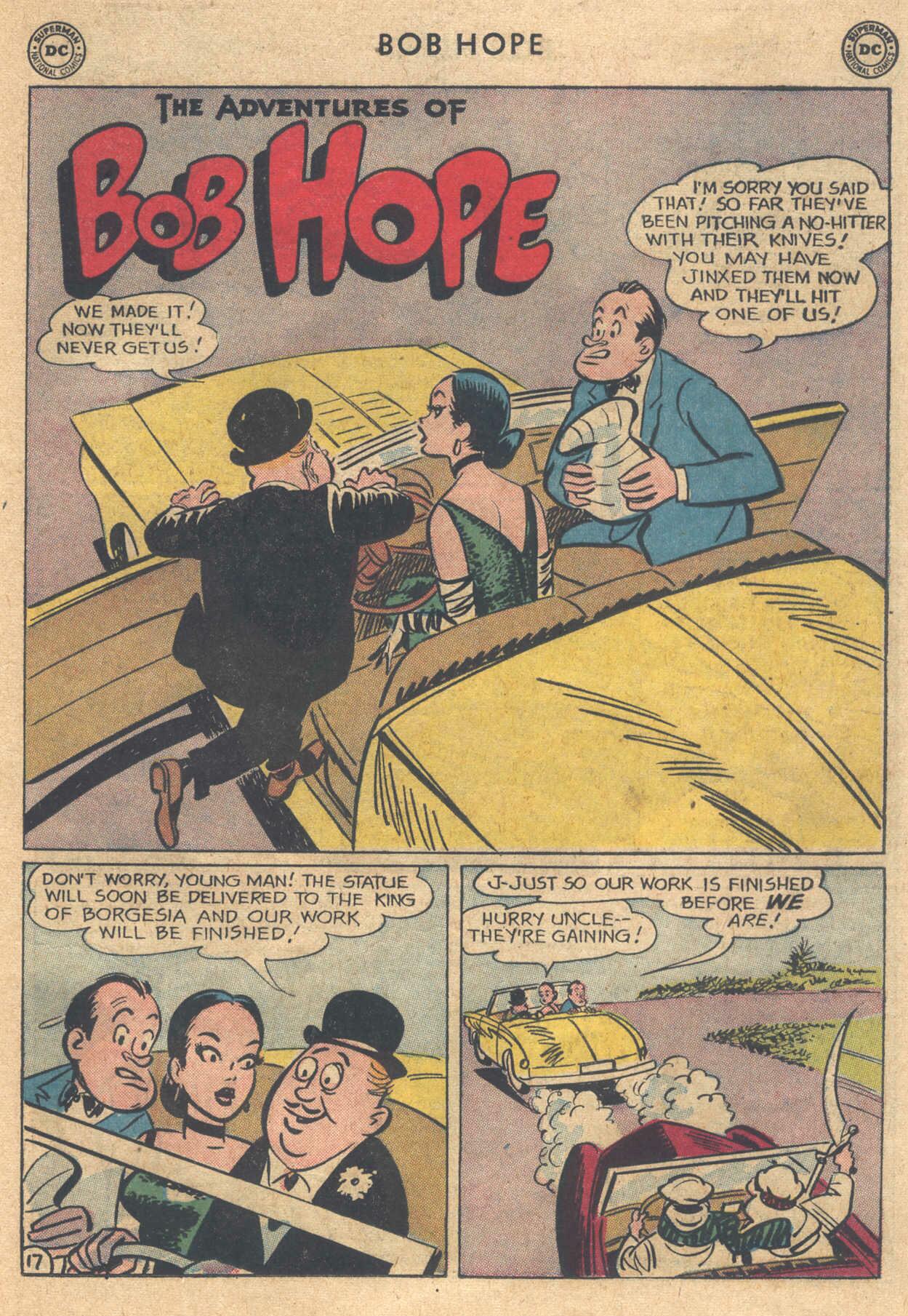 Read online The Adventures of Bob Hope comic -  Issue #76 - 23