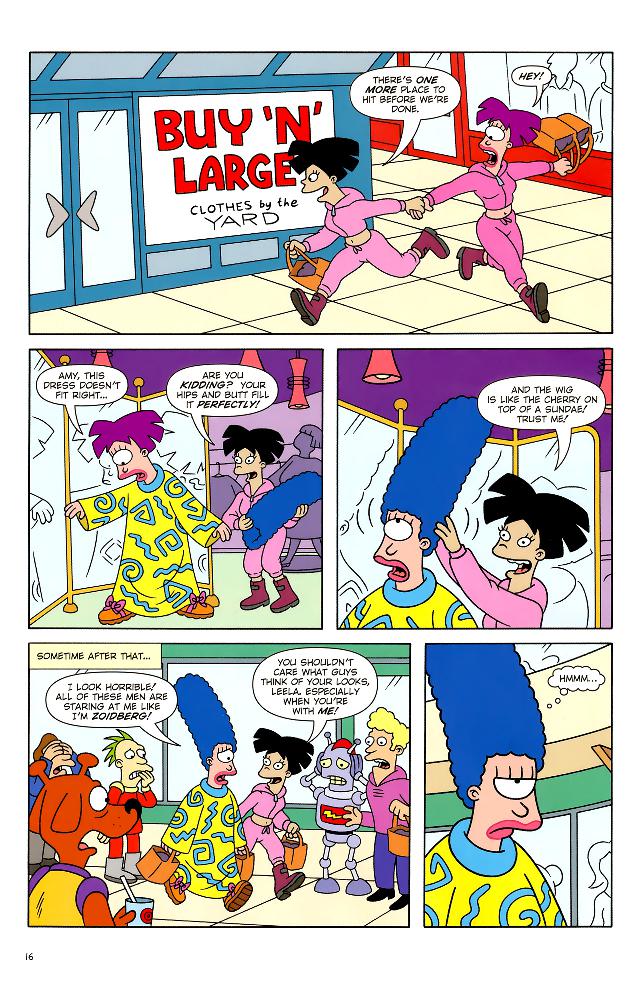Read online Bongo Comics Free-For-All! comic -  Issue #2009 - 17