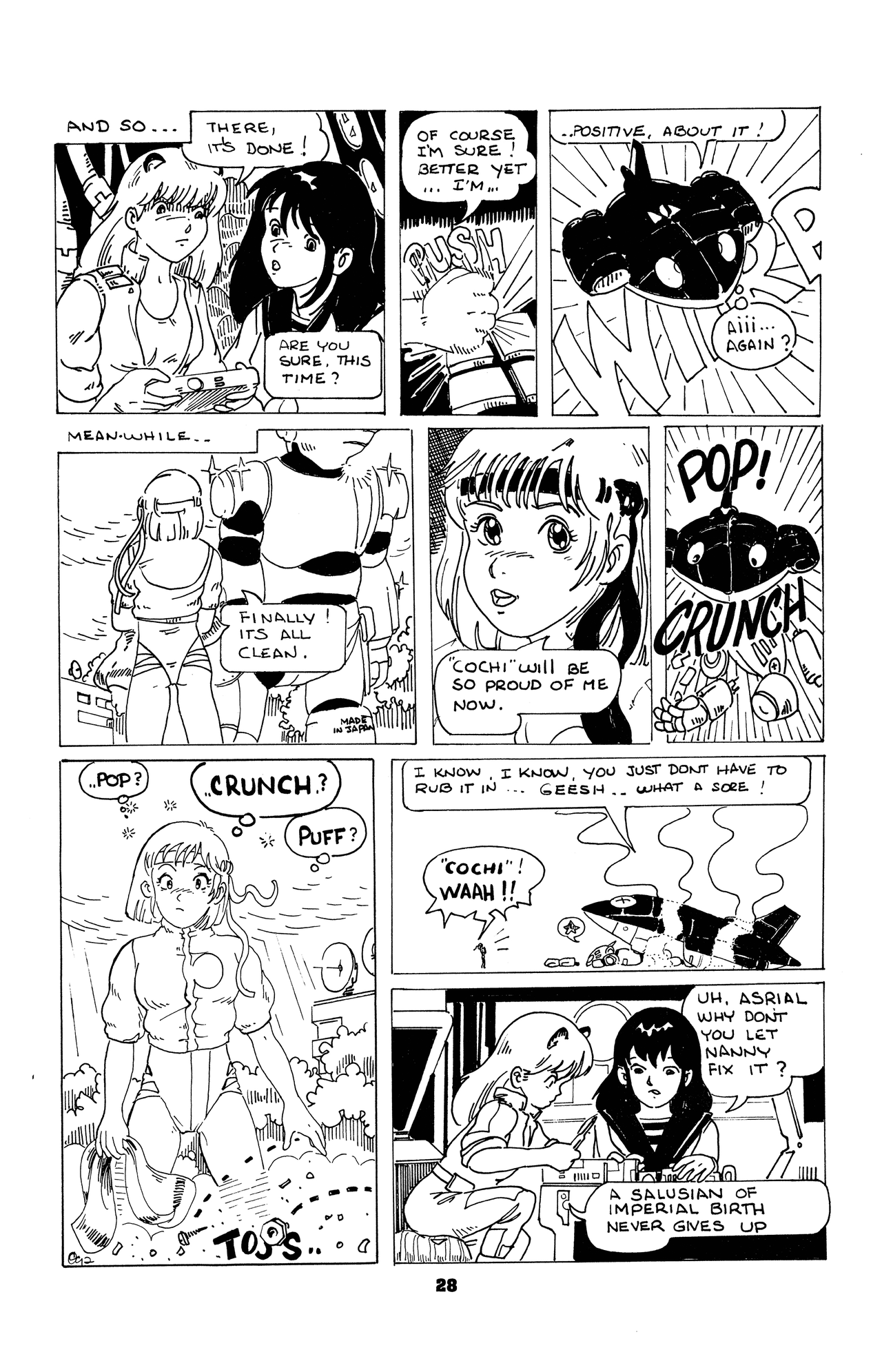Read online Girls of Ninja High School comic -  Issue #3 - 29