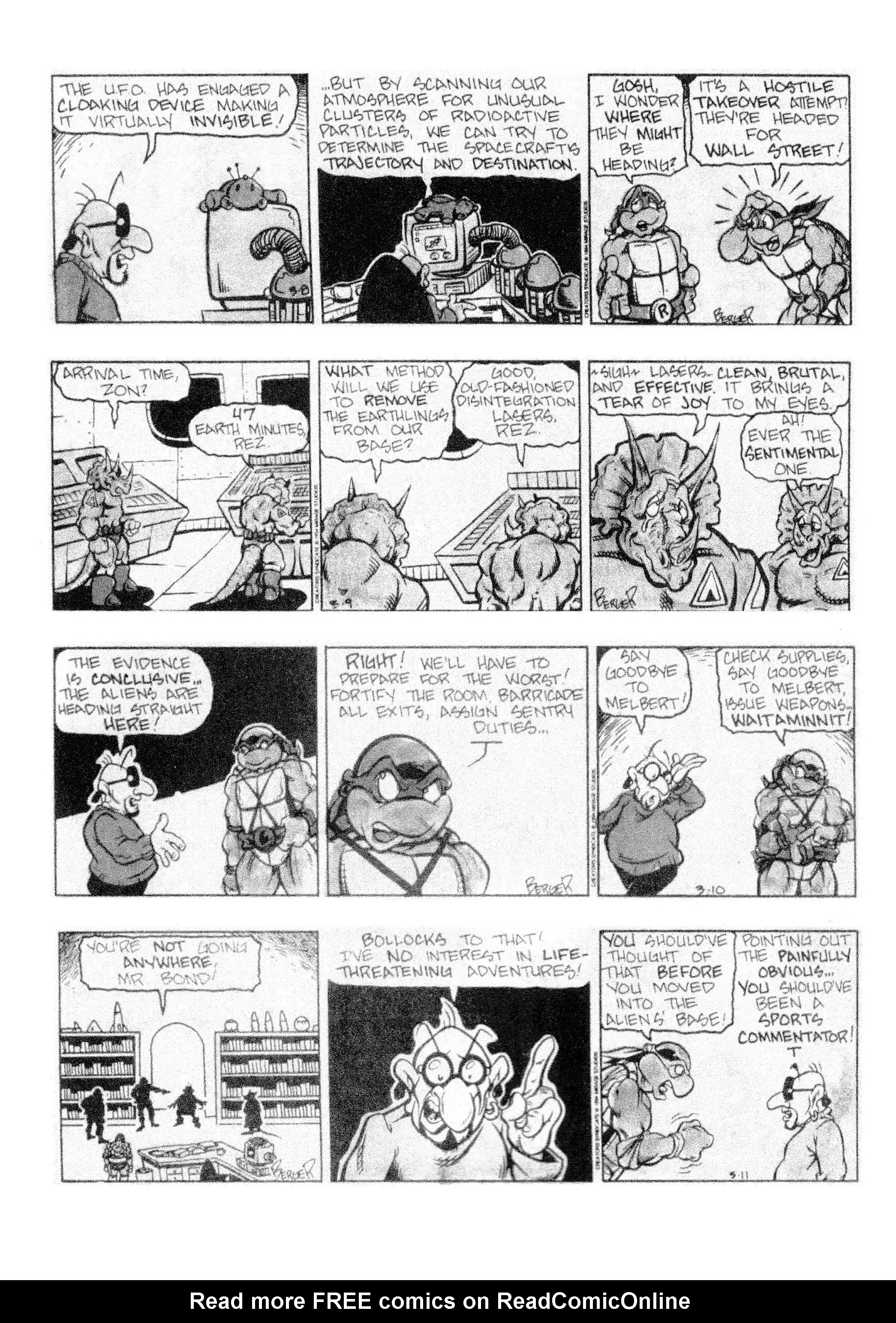 Read online Teenage Mutant Ninja Turtles: Complete Newspaper Daily Comic Strip Collection comic -  Issue # TPB 3 (Part 1) - 14
