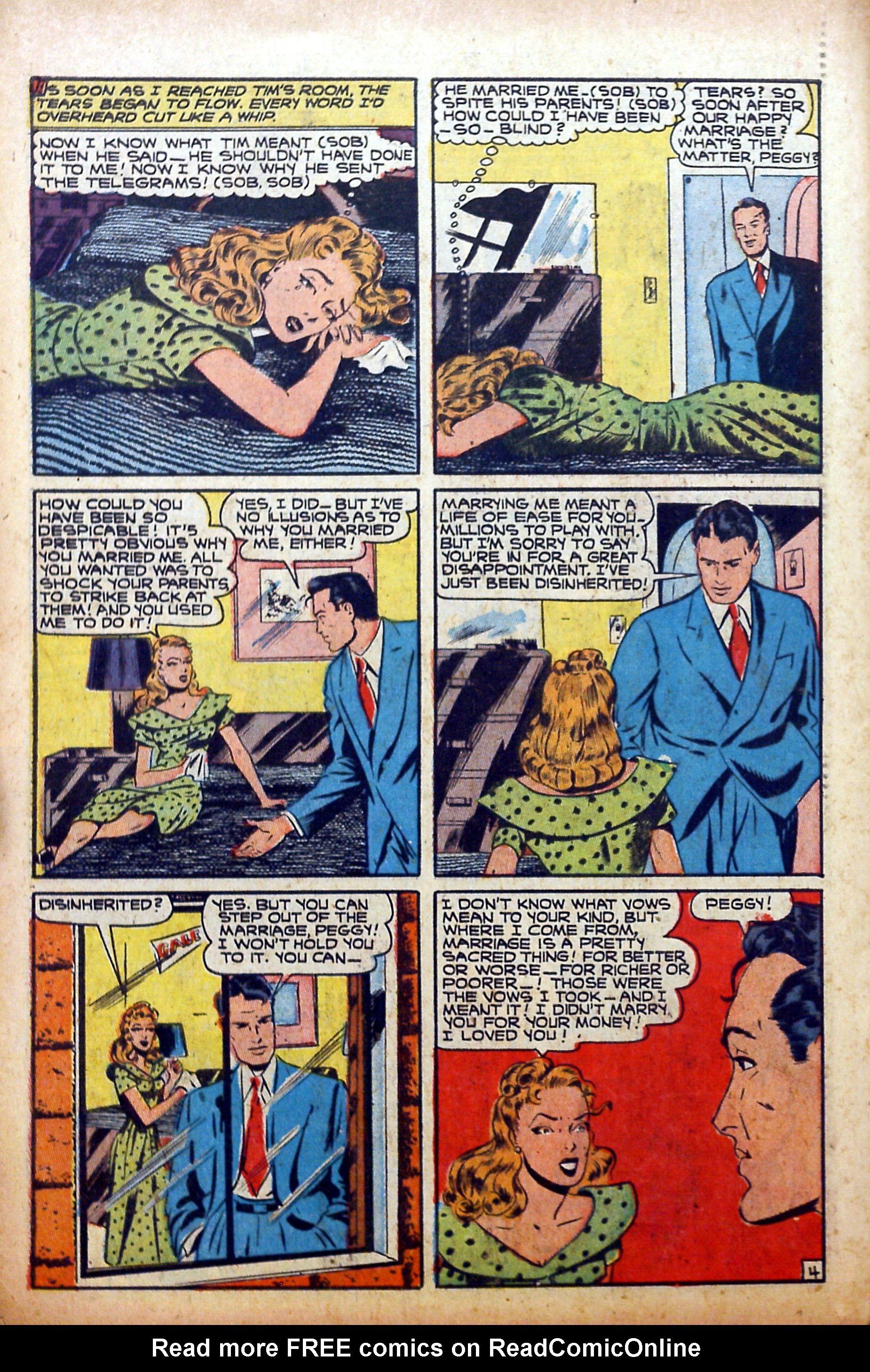 Read online Glamorous Romances comic -  Issue #70 - 30