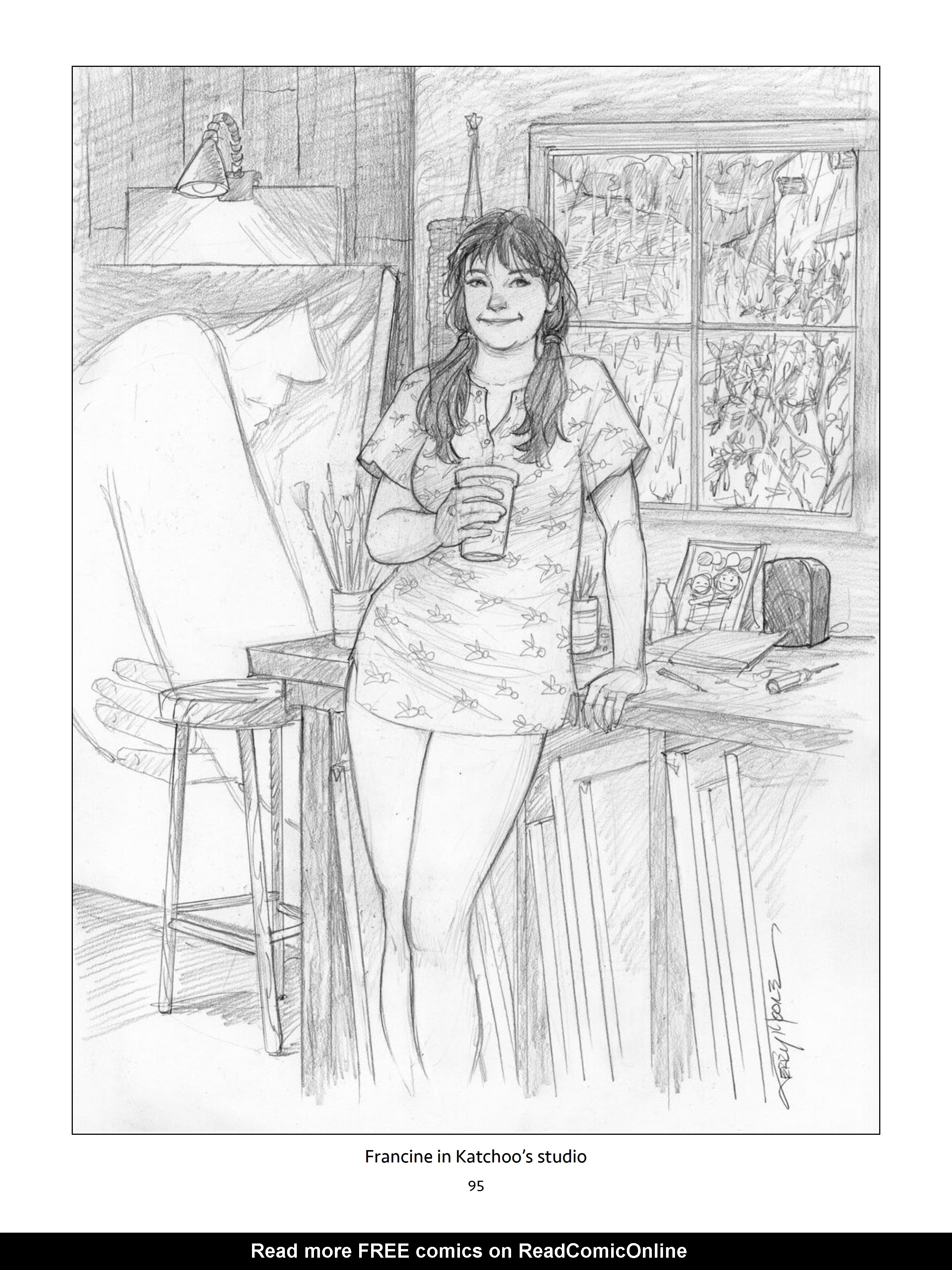 Read online Terry Moore after dark… comic -  Issue # TPB - 92