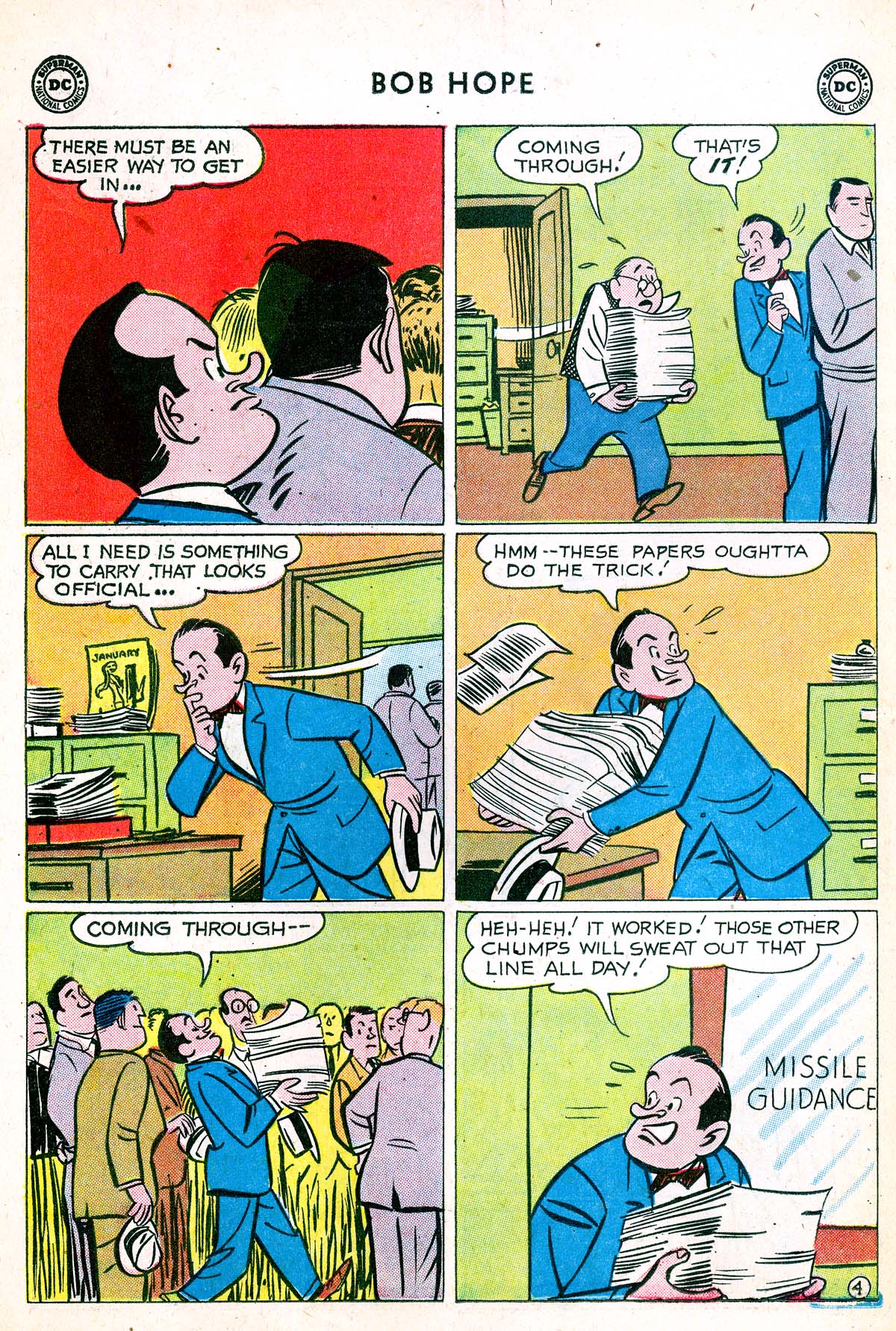 Read online The Adventures of Bob Hope comic -  Issue #70 - 6