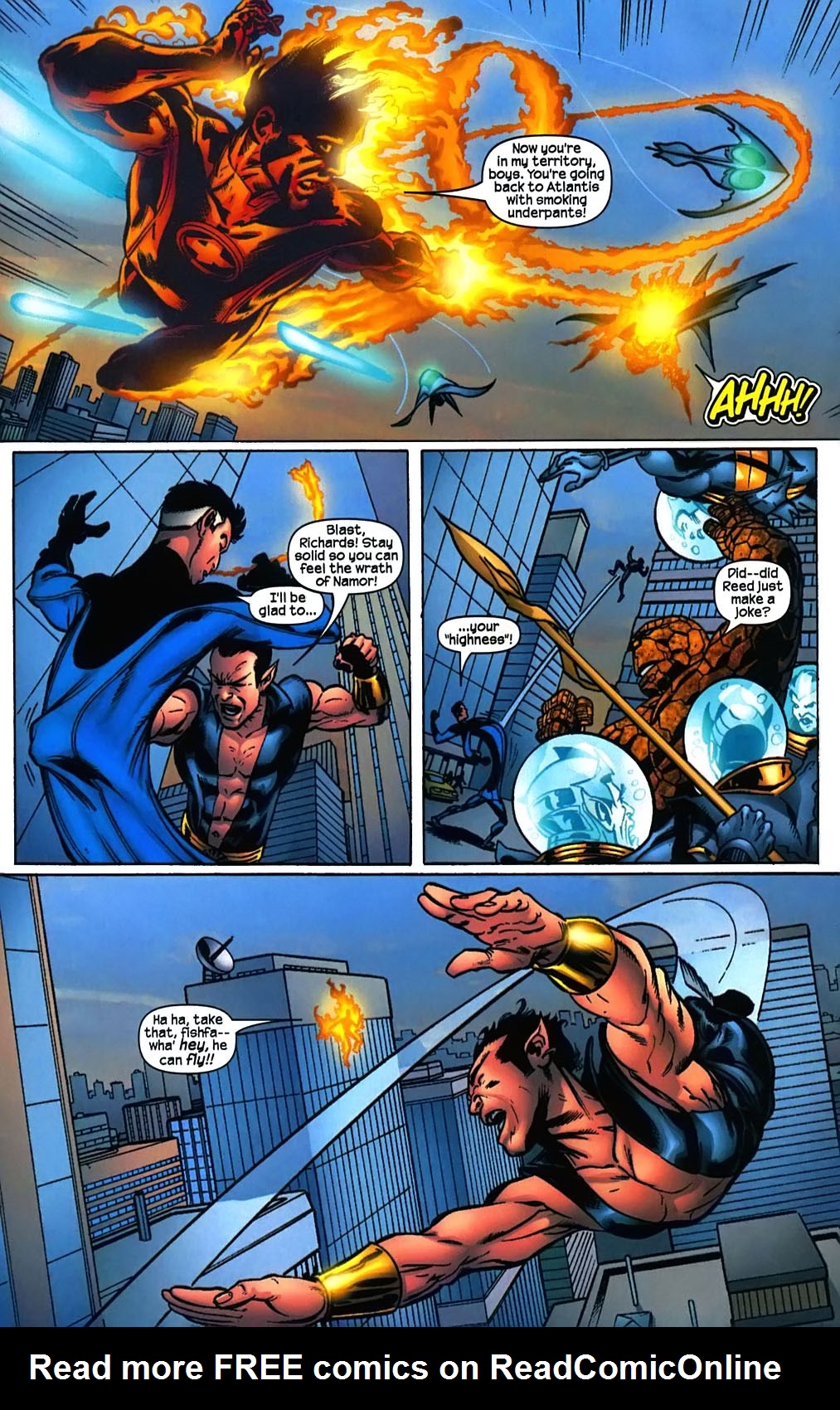Read online Marvel Adventures Fantastic Four comic -  Issue #7 - 17