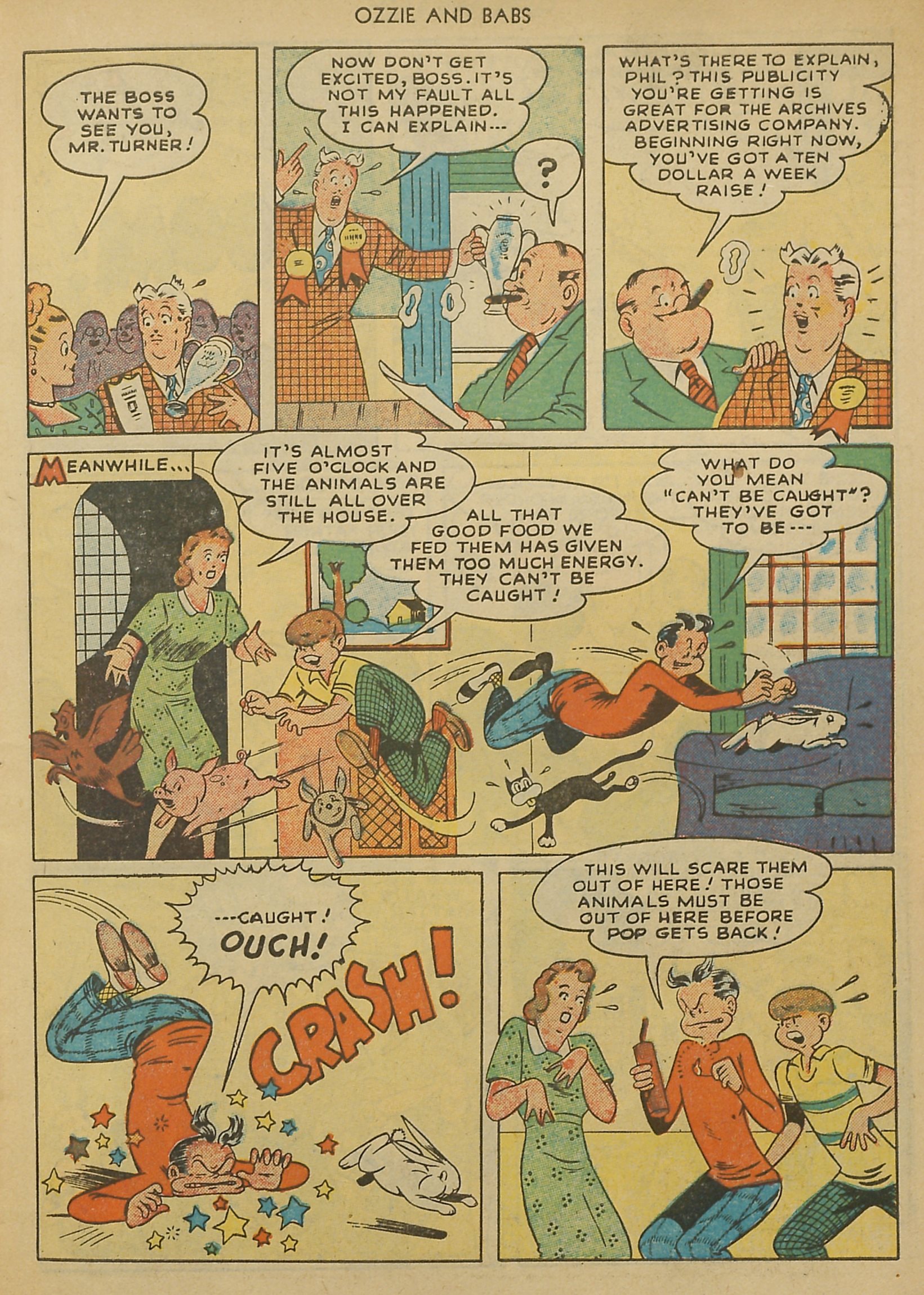 Read online Ozzie And Babs comic -  Issue #9 - 19