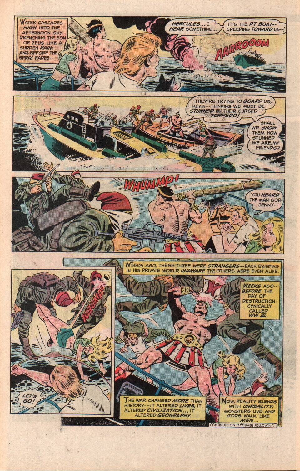 Read online Hercules Unbound comic -  Issue #4 - 5