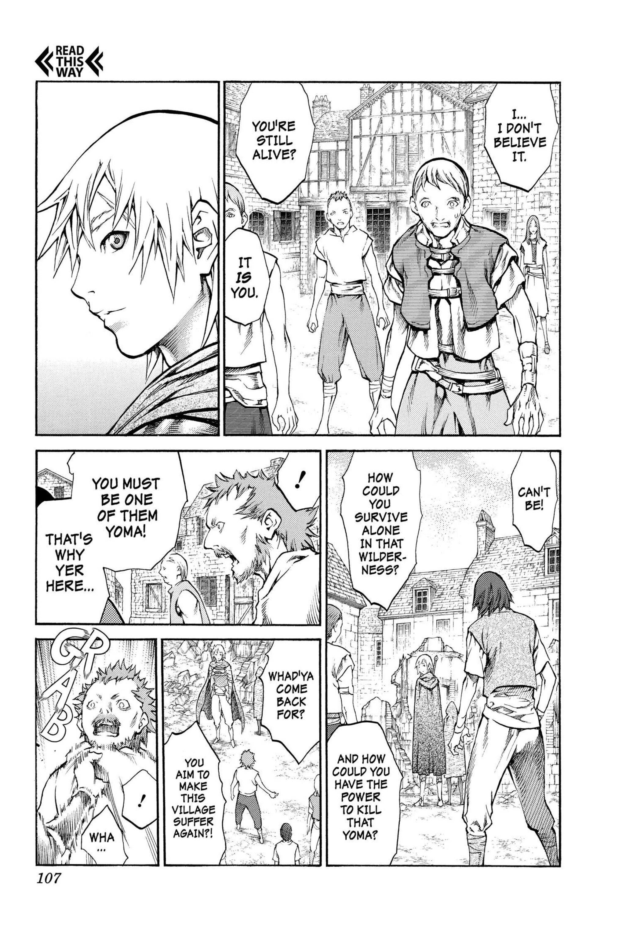 Read online Claymore comic -  Issue #15 - 93