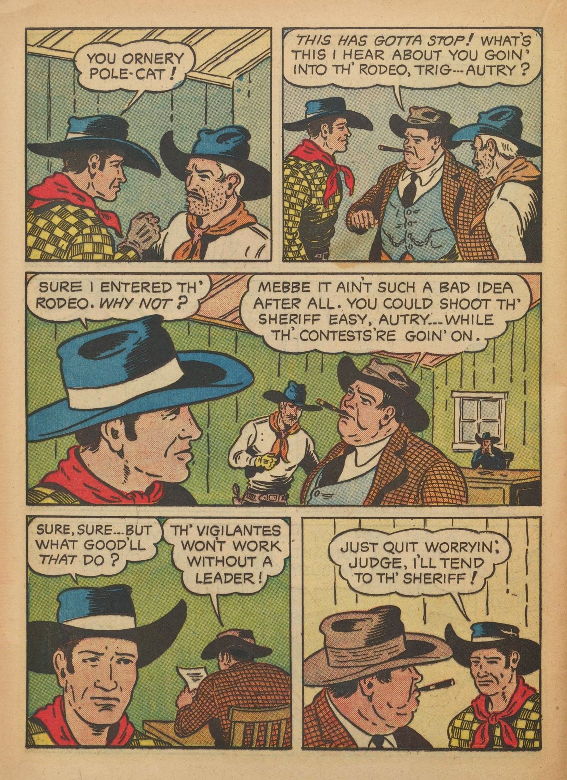 Read online Gene Autry Comics comic -  Issue #8 - 46