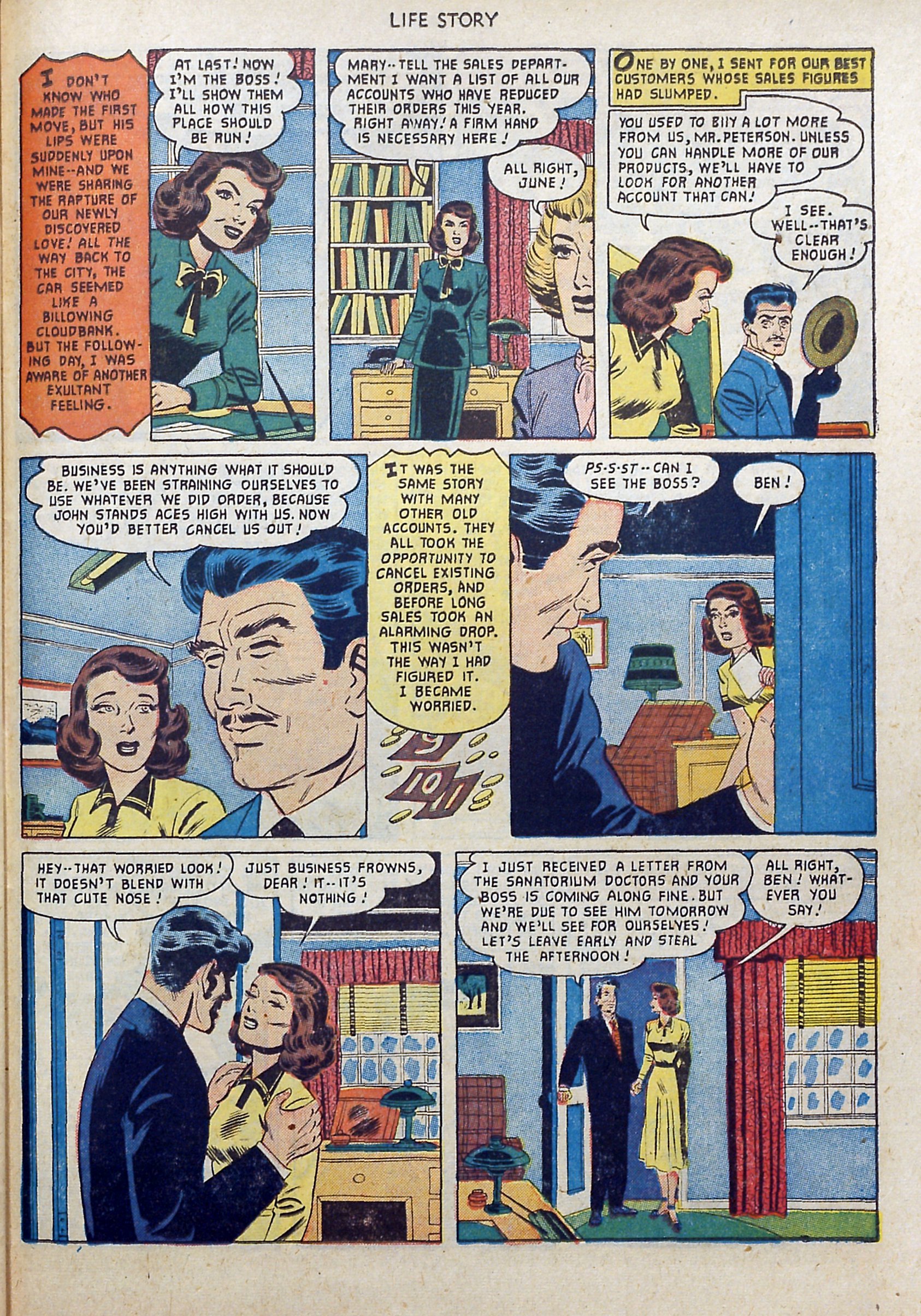 Read online Life Story comic -  Issue #34 - 29