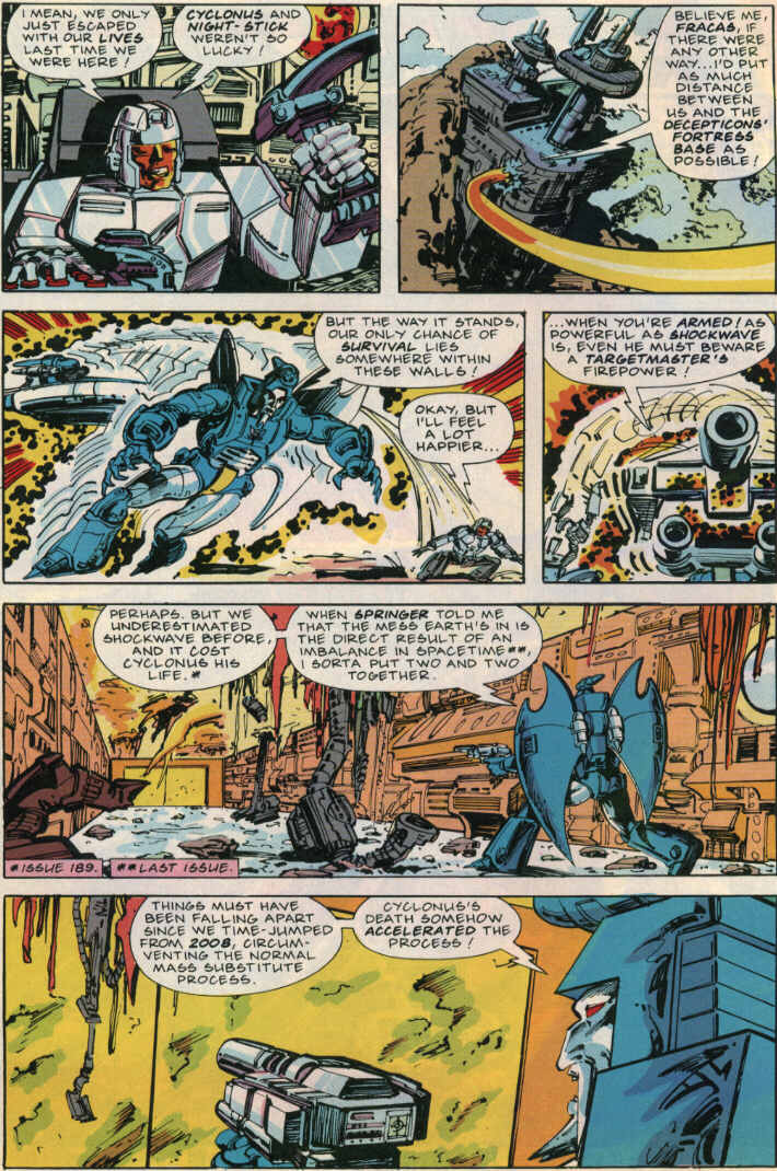 Read online The Transformers (UK) comic -  Issue #203 - 4