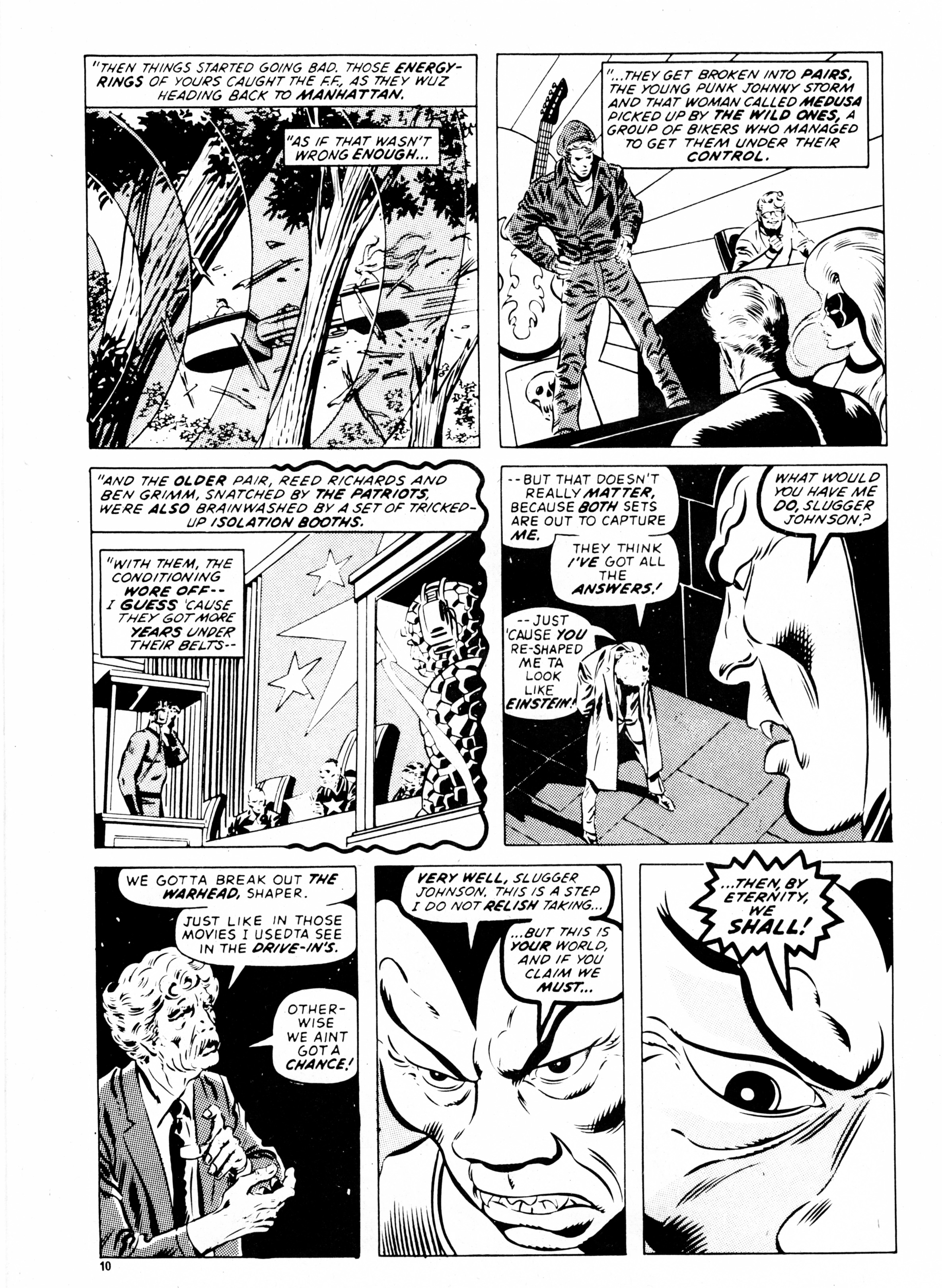 Read online Fantastic Four (1982) comic -  Issue #5 - 10