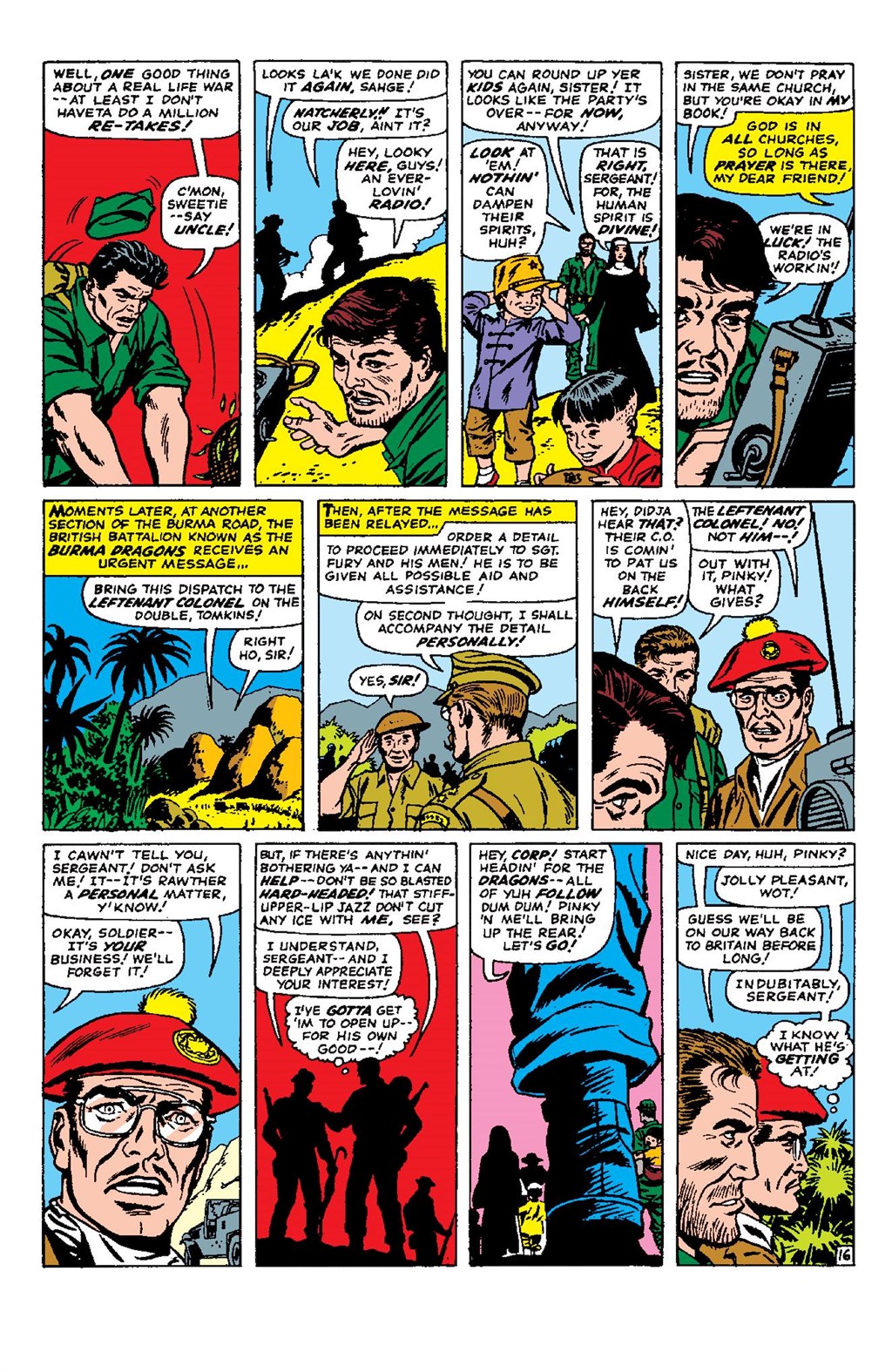 Read online Sgt. Fury Epic Collection: The Howling Commandos comic -  Issue #Sgt. Fury Epic Collection Berlin Breakout (Part 1) - 84