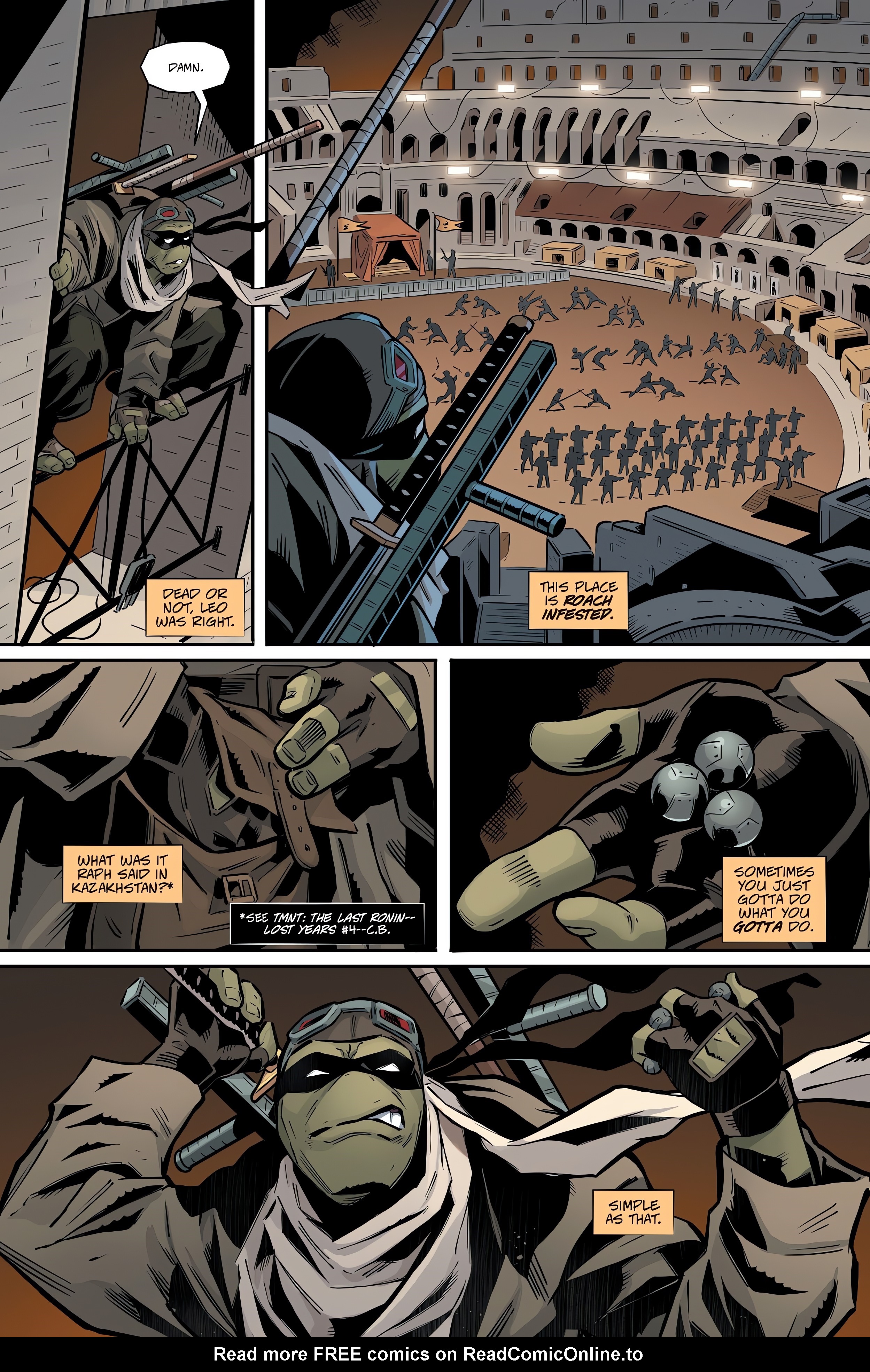 Read online Teenage Mutant Ninja Turtles: The Last Ronin - The Lost Years comic -  Issue #5 - 17