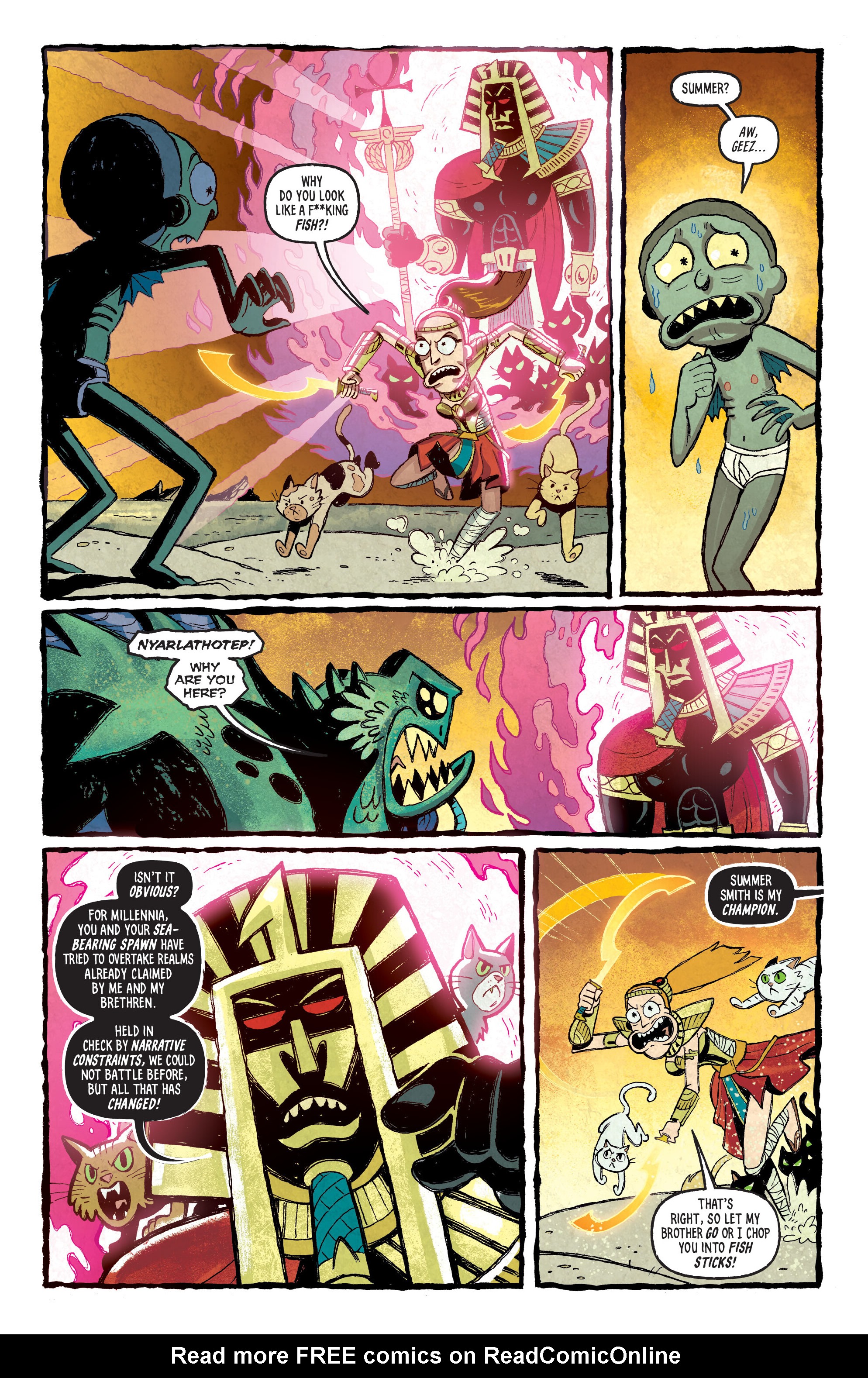 Read online Rick and Morty: vs. Cthulhu comic -  Issue # TPB - 81