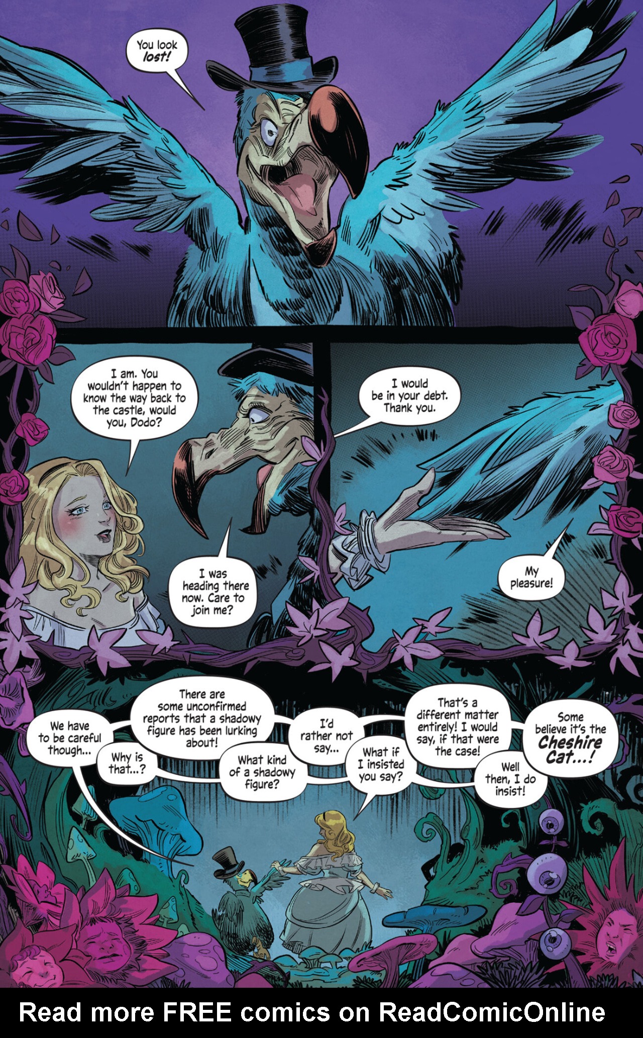 Read online Alice Never After comic -  Issue #1 - 17